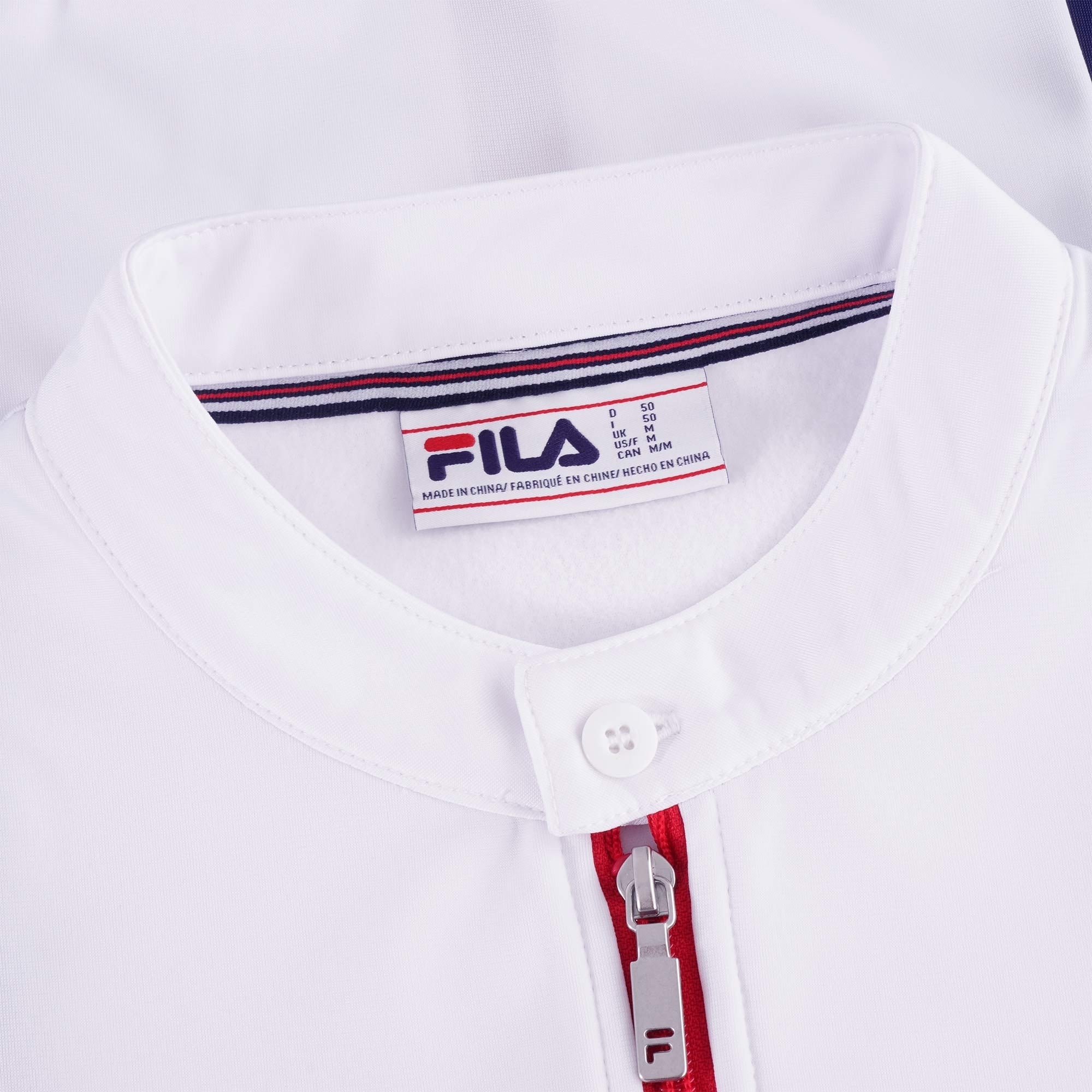 Fila Vintage Tanis Track Top - White/Blue
