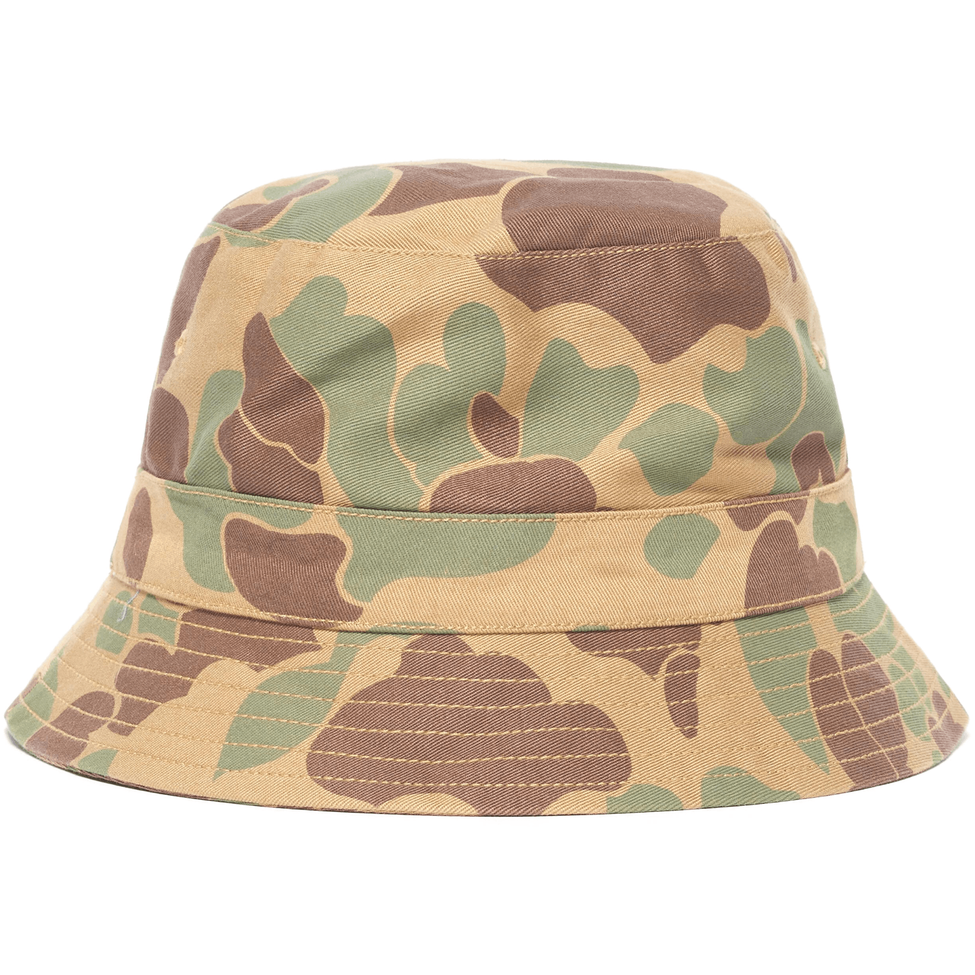 Universal Works Camo Bucket Hat - Sand
