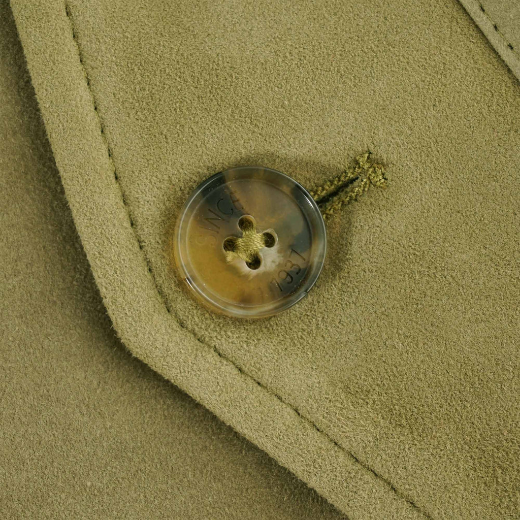 Baracuta G9 Suede Jacket - Army