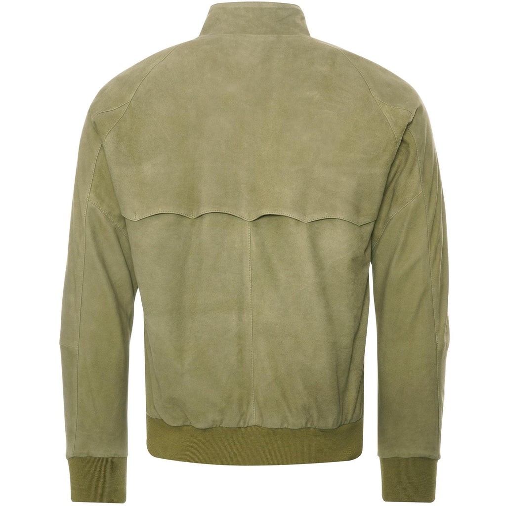 Baracuta G9 Suede Jacket - Army