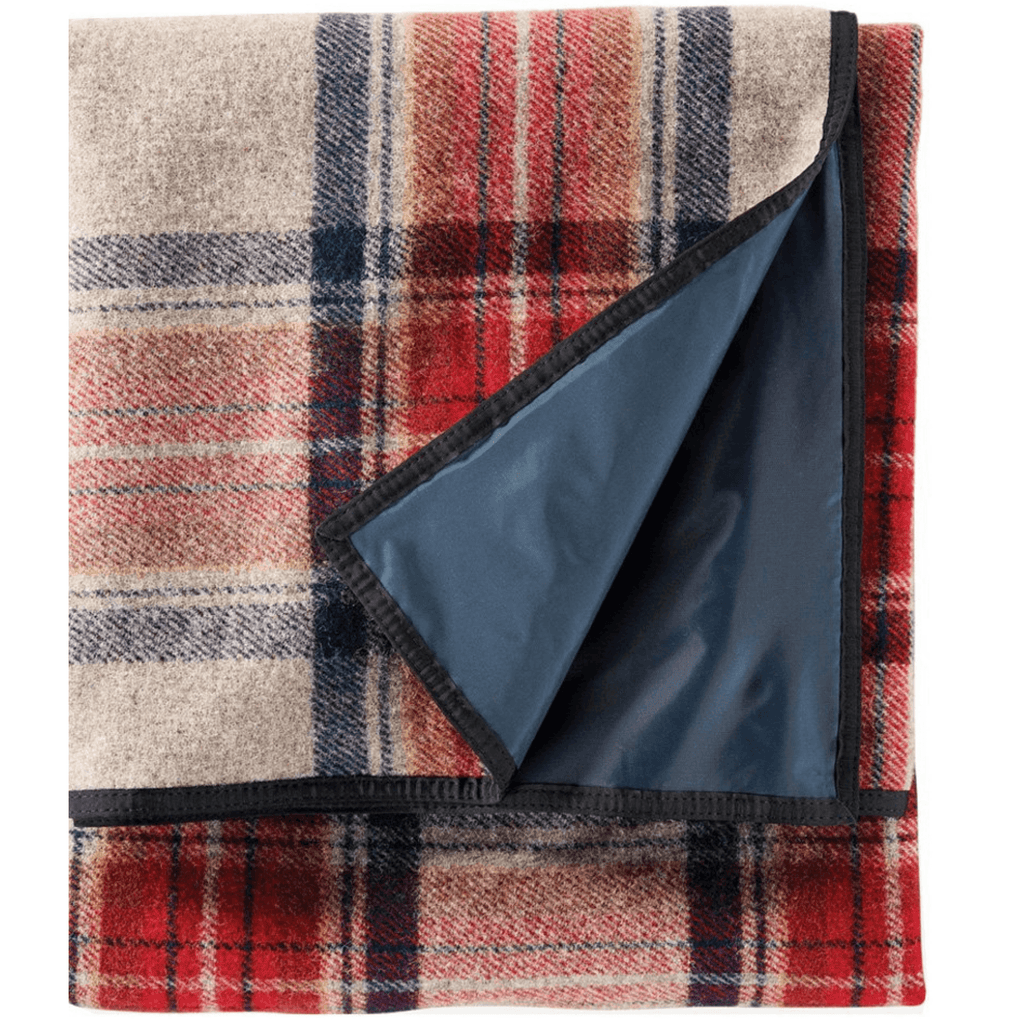 Pendleton Woolen Mills Roll Up Blanket - Vintage Dress Stewart