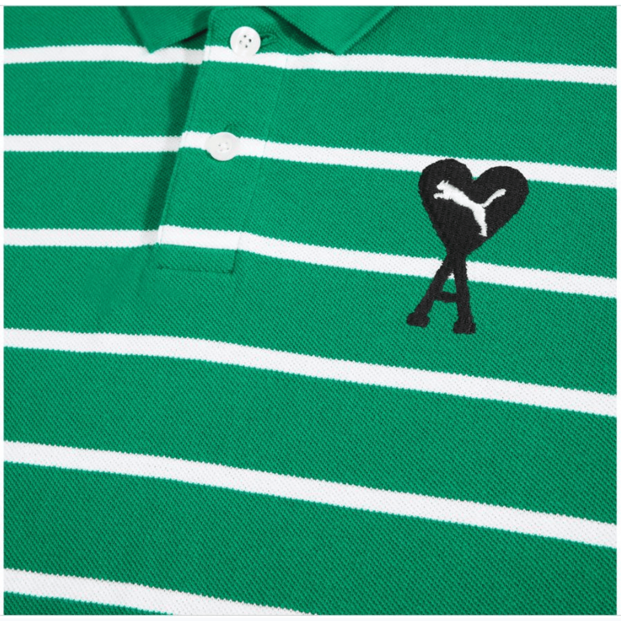 Puma x AMI x AMI Polo Shirt - Green