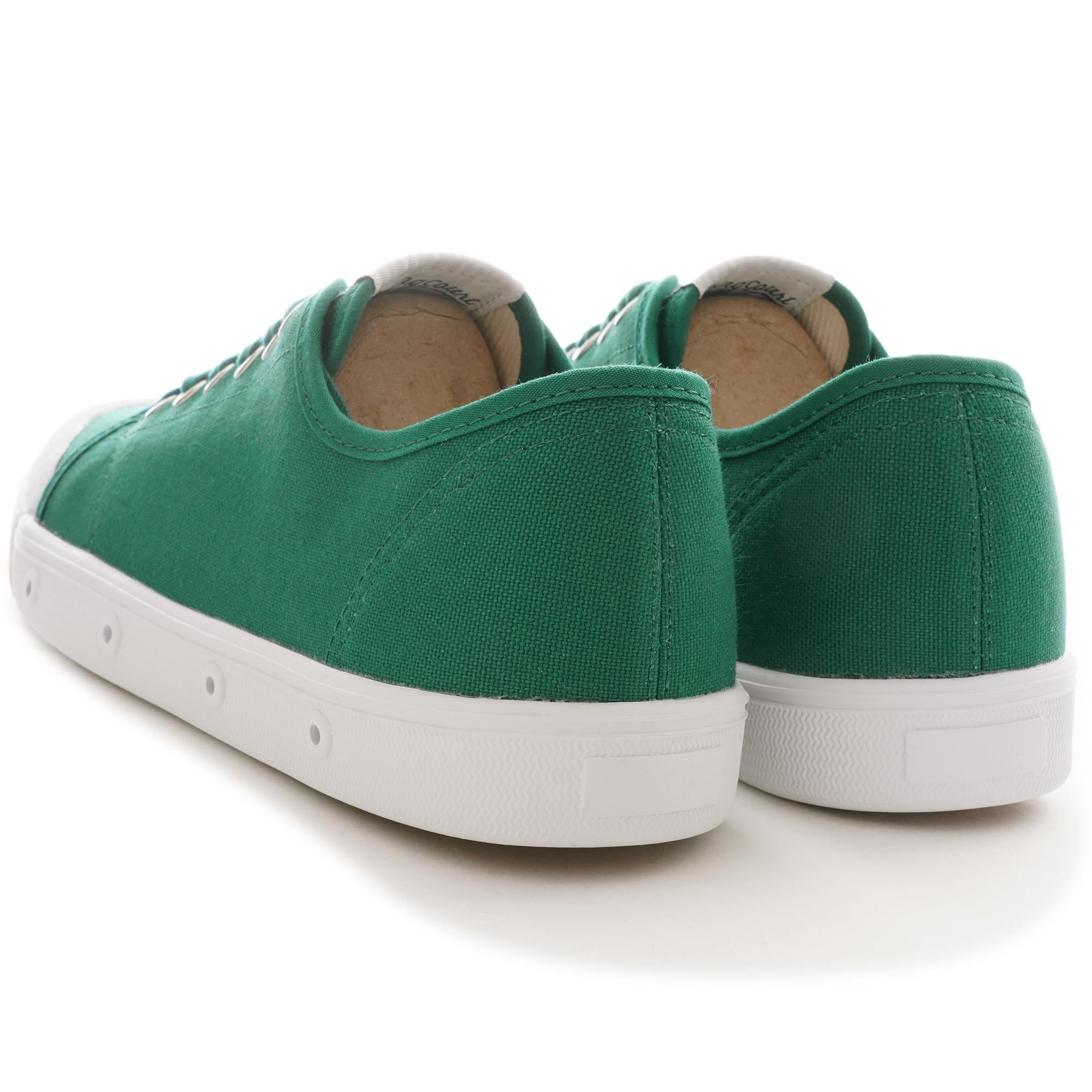 Spring Court G2 Organic Canvas Shoe - Pine Green