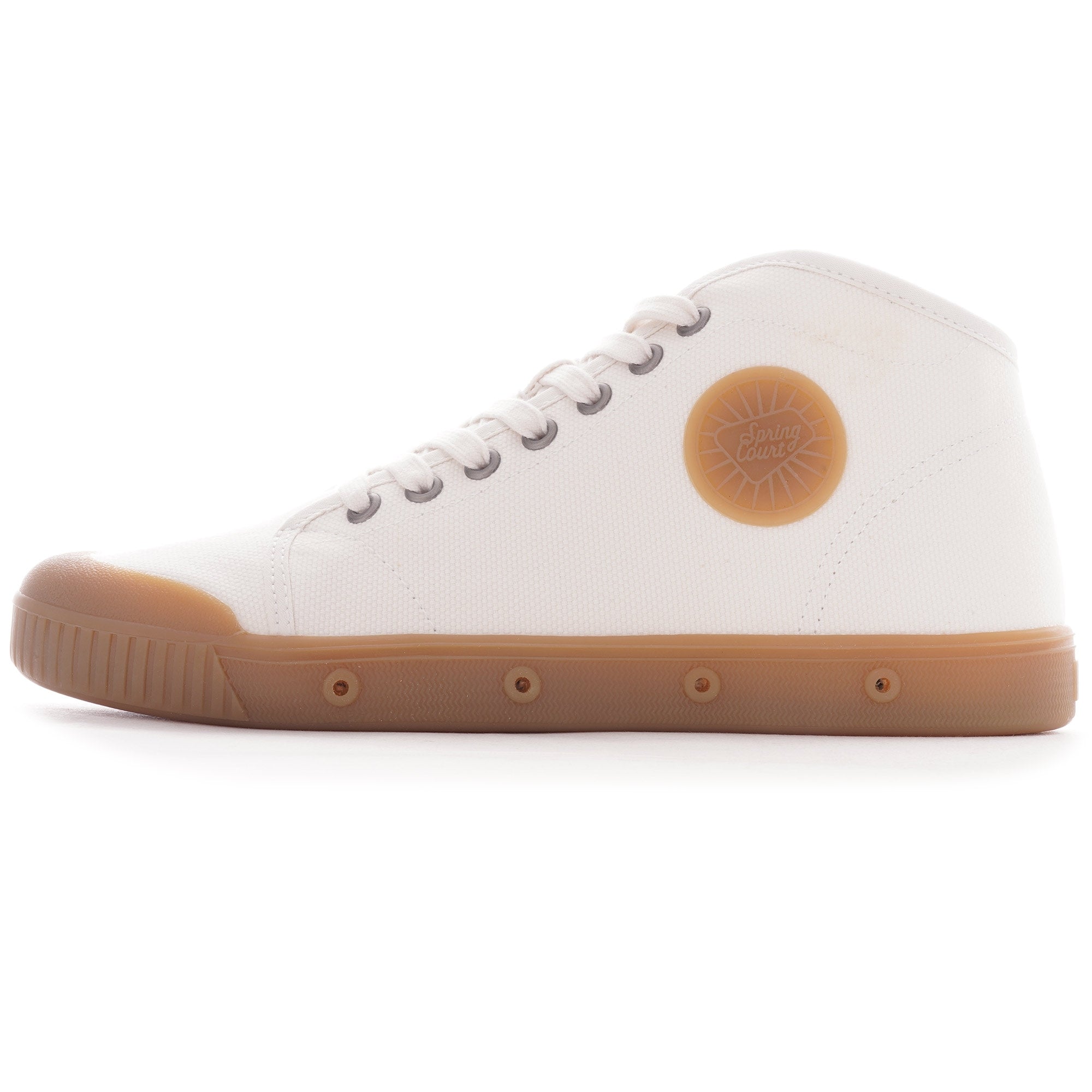 Spring Court B2 Organic Heavy Canvas Shoes - Off White