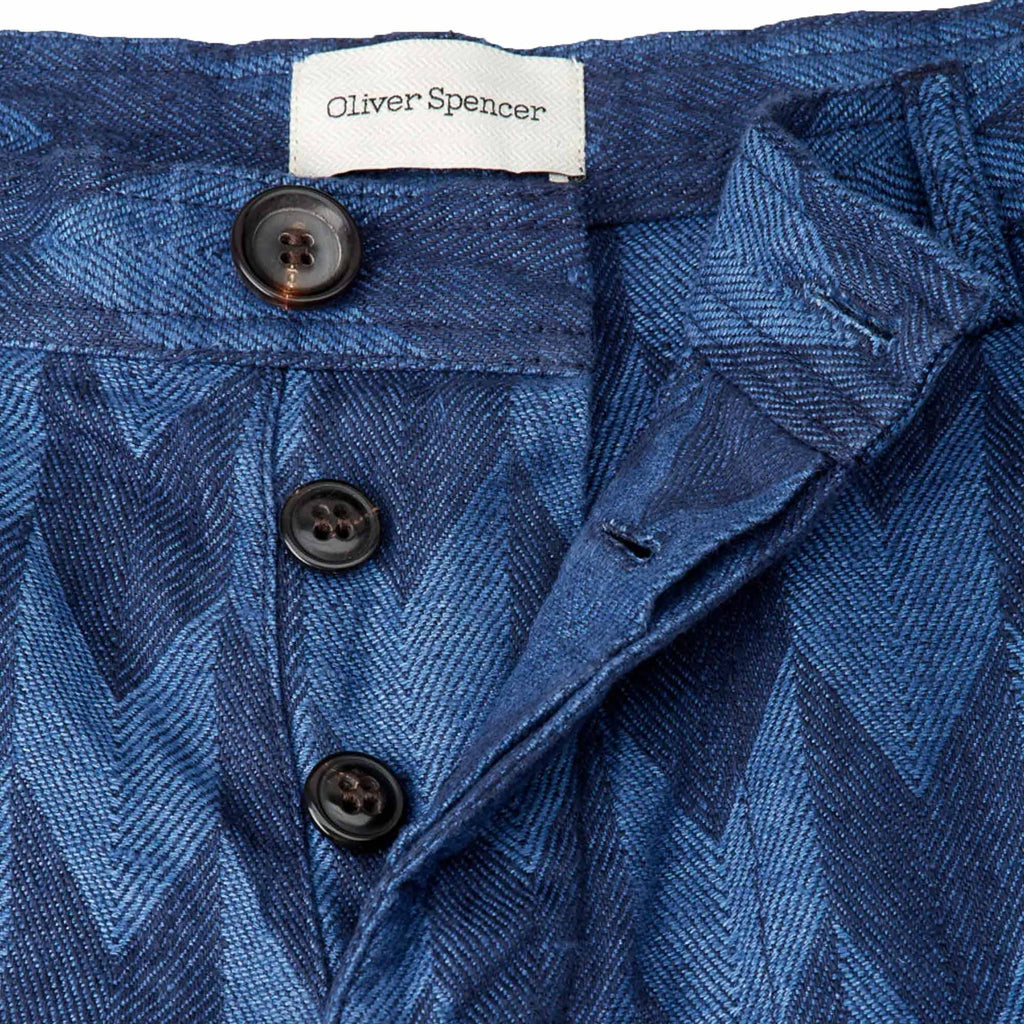 Oliver Spencer Judo Shorts - Blue