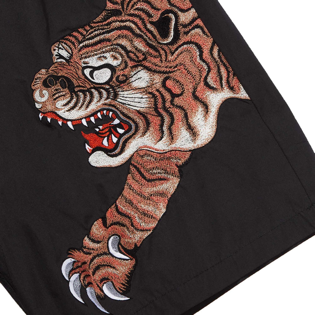 Maharishi Dragon & Tiger Trackshorts - Black