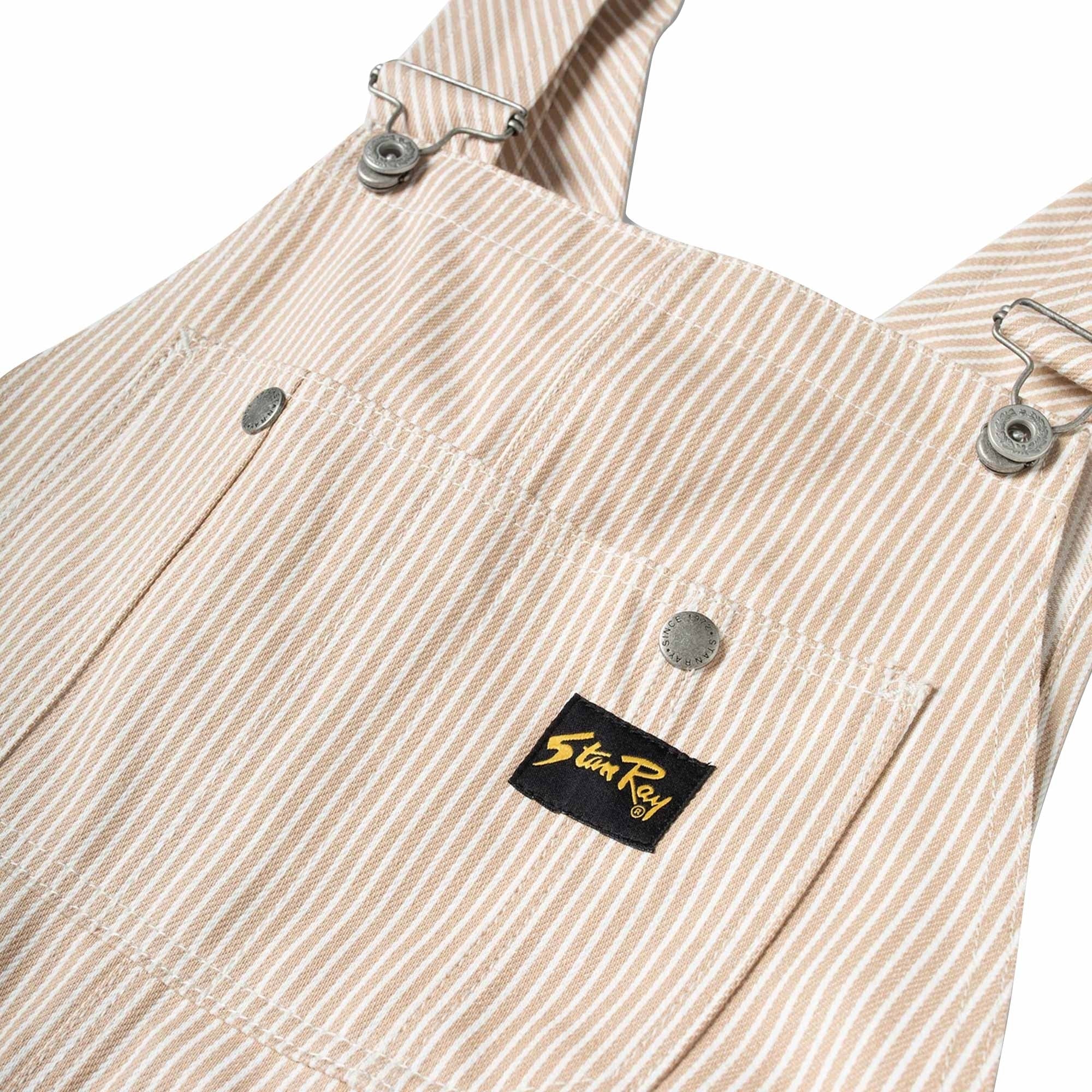 Stan Ray Earls Bib - Khaki Hickory