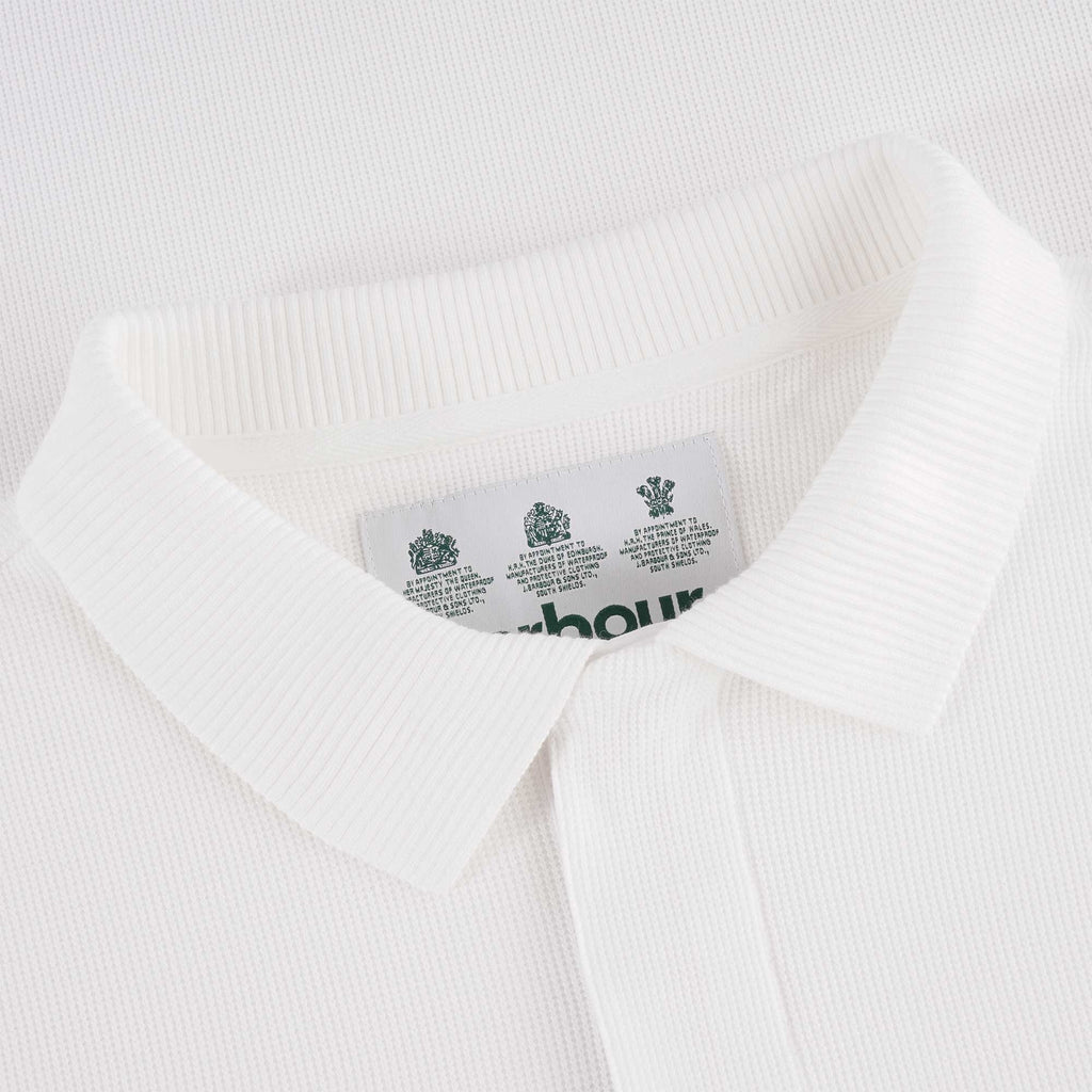 Barbour Whitford Polo Shirt - White