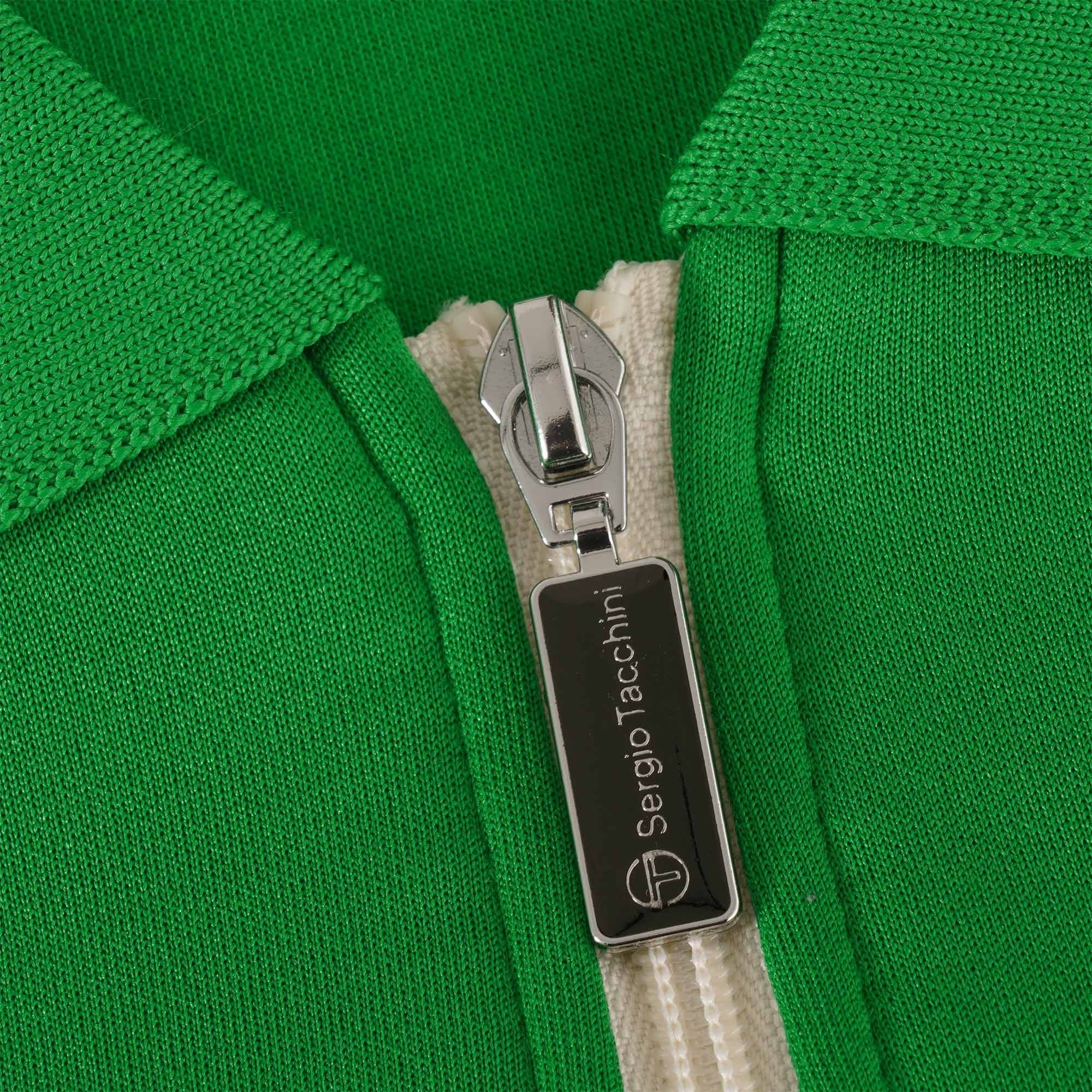 Sergio Tacchini Tomme Track Top - Gardenia/Jolly Green