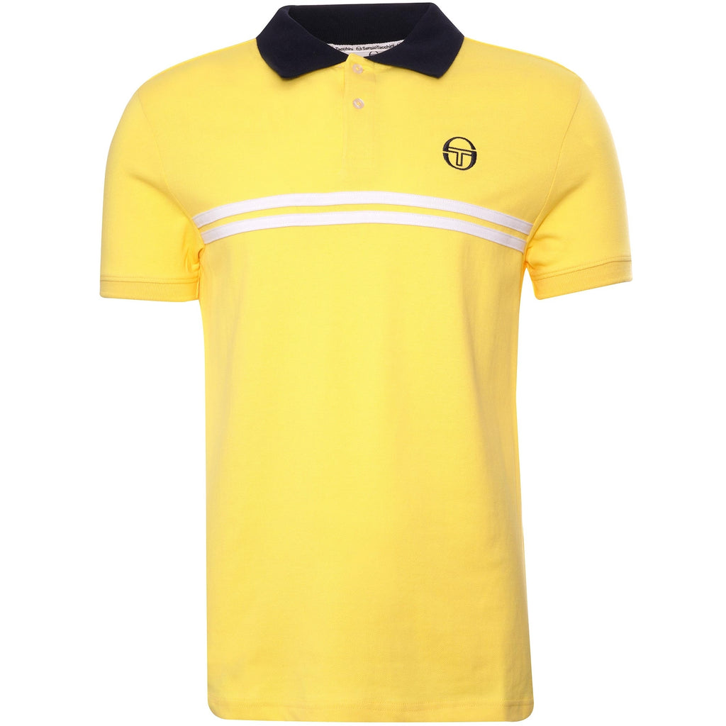 Sergio Tacchini Supermac Polo Shirt - Lemon Drop