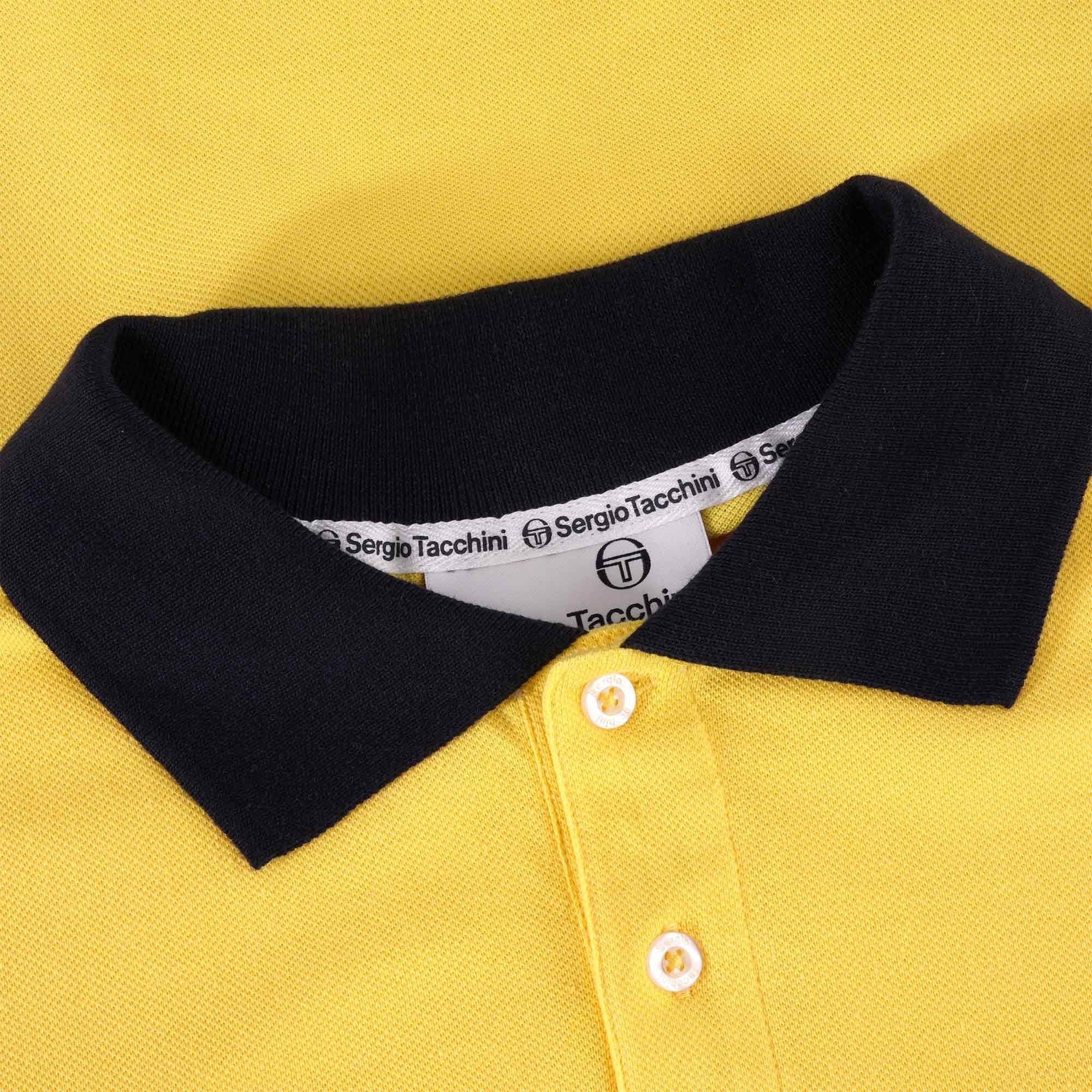 Sergio Tacchini Supermac Polo Shirt - Lemon Drop