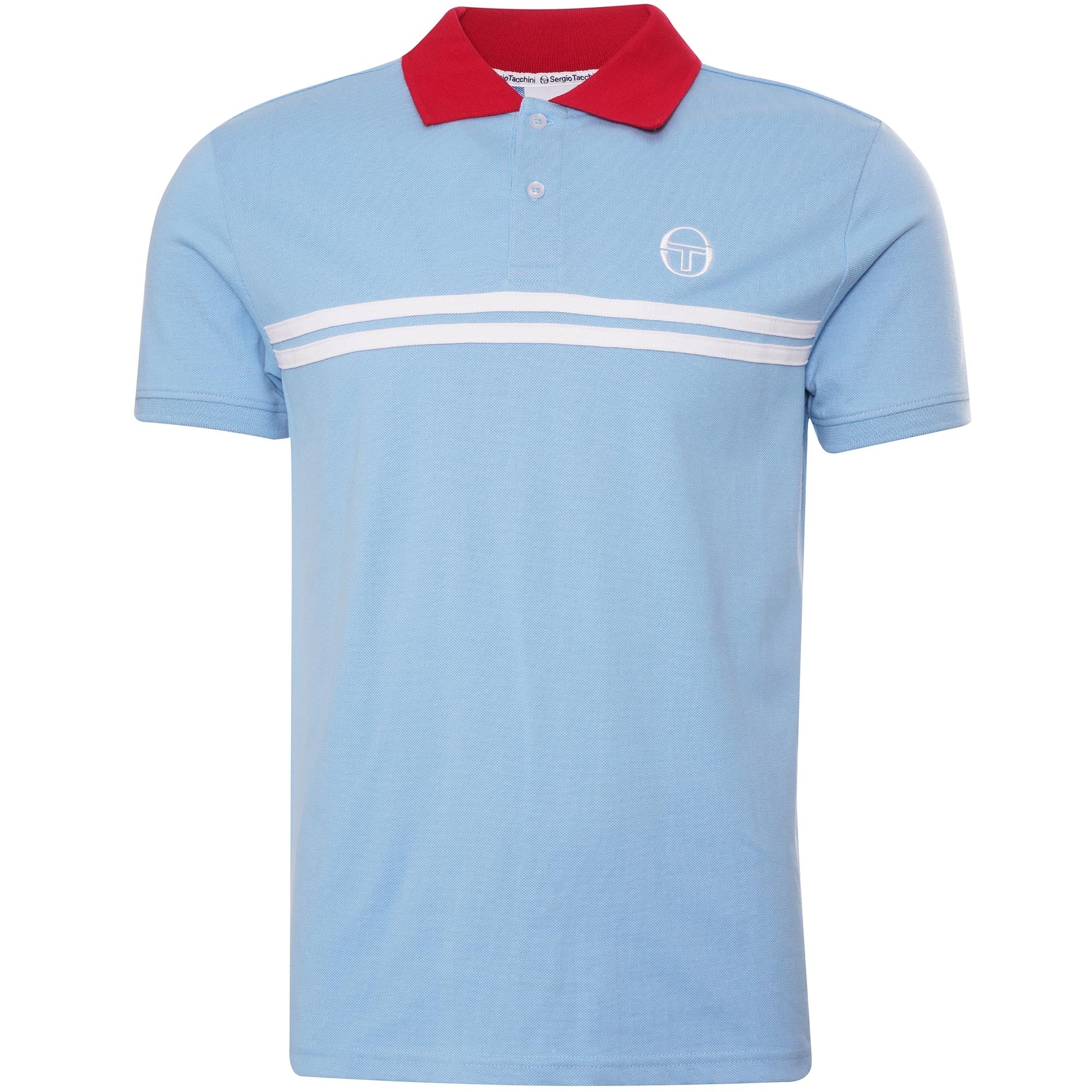Sergio Tacchini Supermac Polo Shirt - Airy Blue