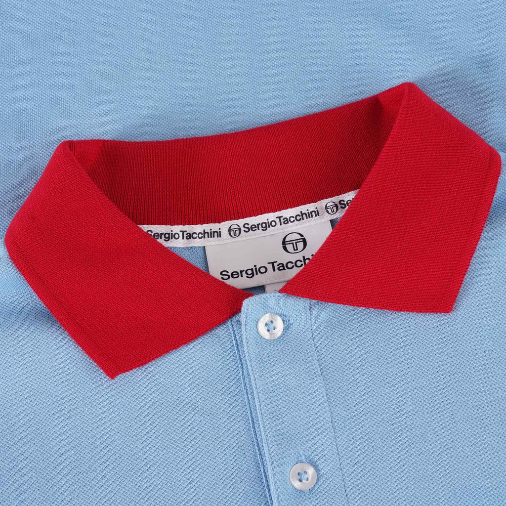 Sergio Tacchini Supermac Polo Shirt - Airy Blue