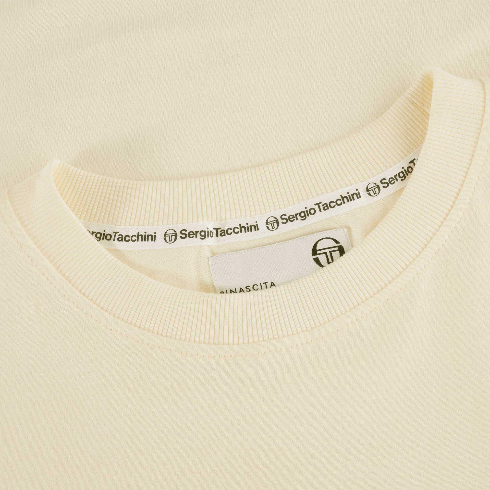 Sergio Tacchini Flo T-Shirt - Gardenia/Jolly Green