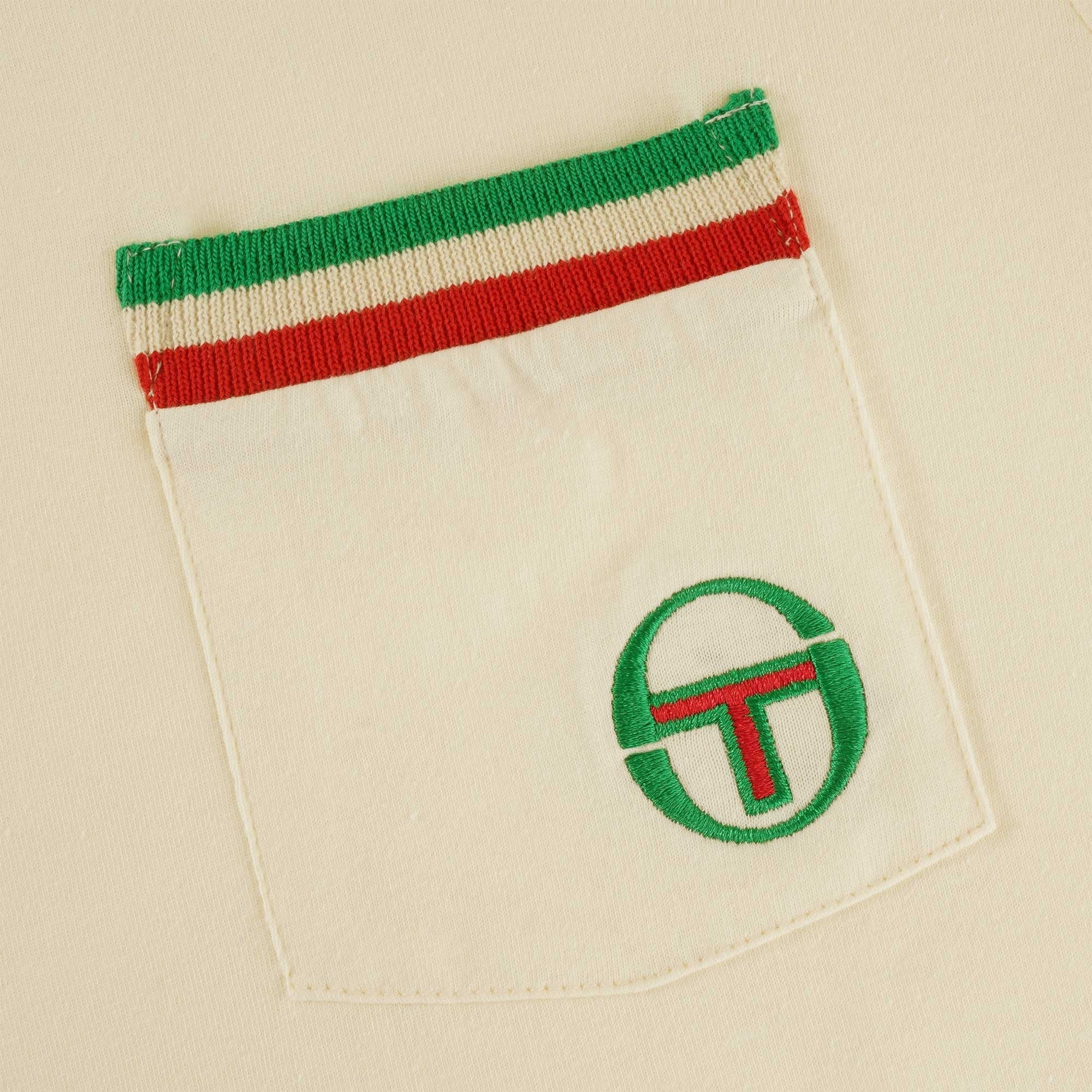 Sergio Tacchini Flo T-Shirt - Gardenia/Jolly Green