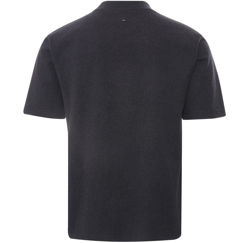 Snow Peak Recycled Cotton Heavy Mockneck T-Shirt - Black