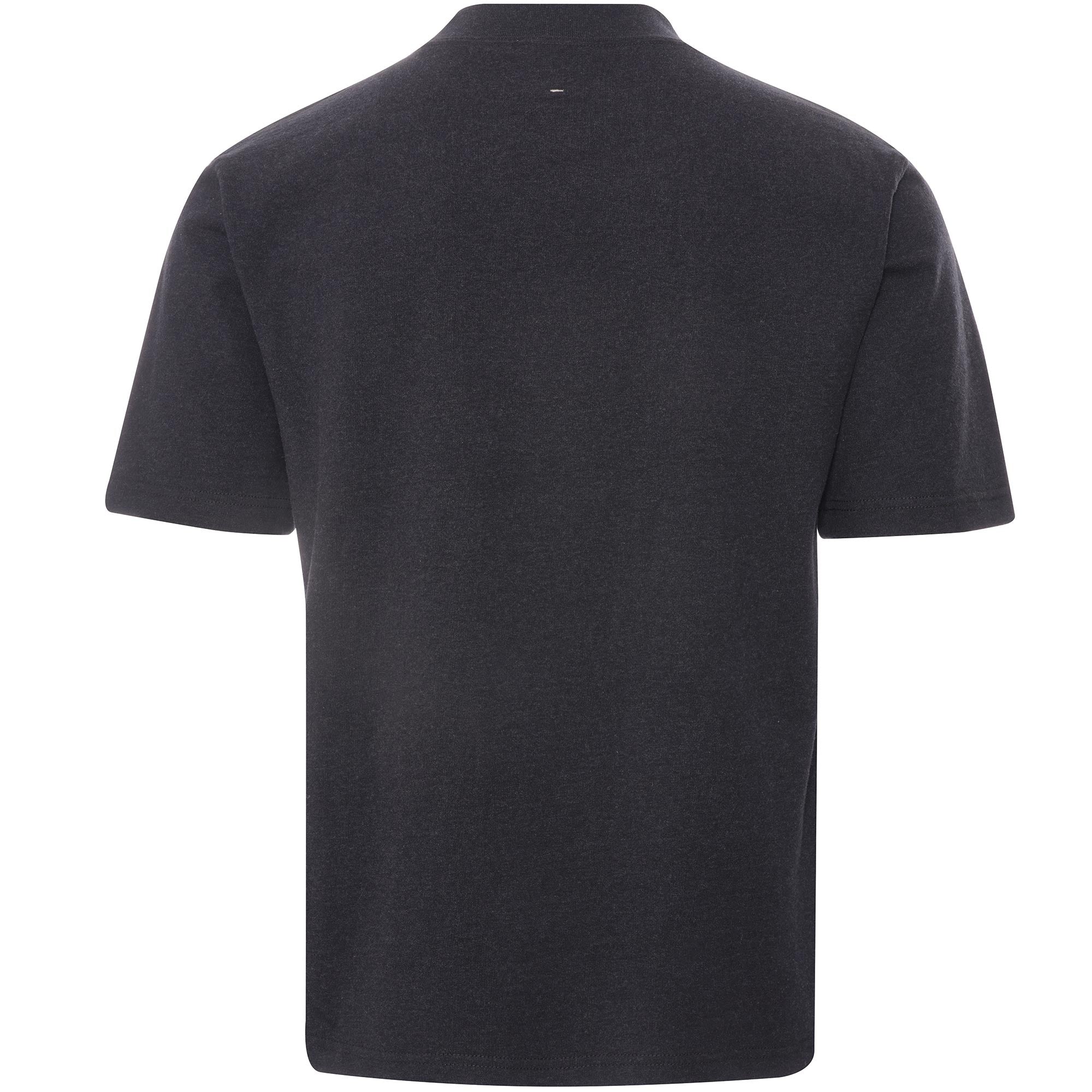 Snow Peak Recycled Cotton Heavy Mockneck T-Shirt - Black