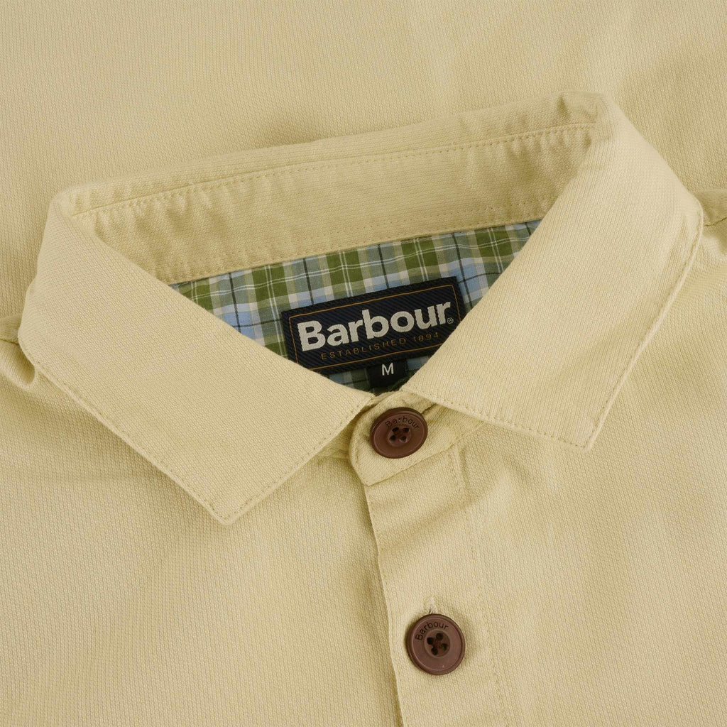 Barbour Burnside Overshirt - Light Stone