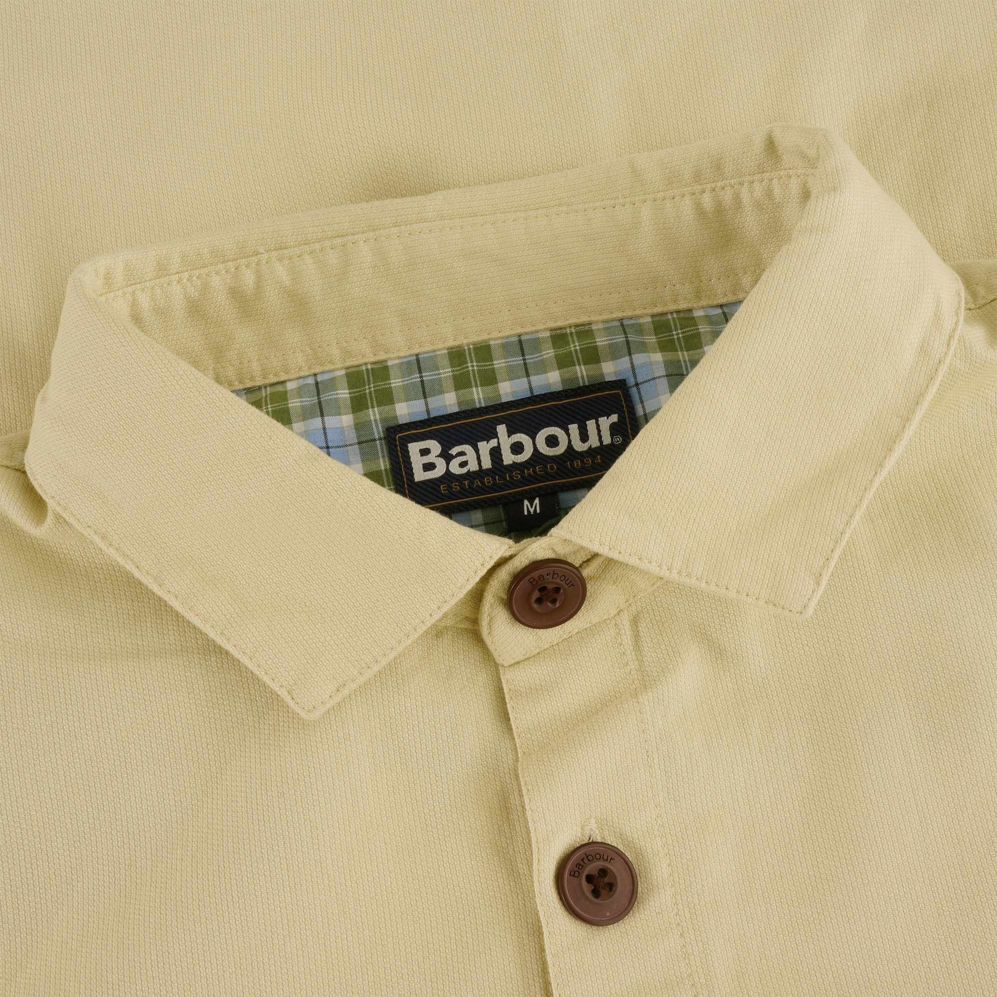 Barbour Burnside Overshirt - Light Stone