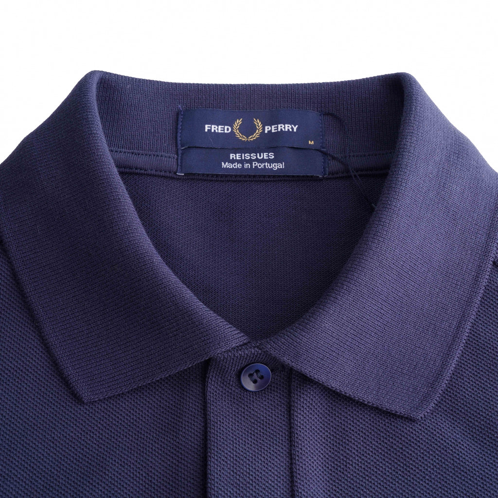 Fred Perry Reissues M3 Raglan Sleeve Polo Shirt - Deep Carbon
