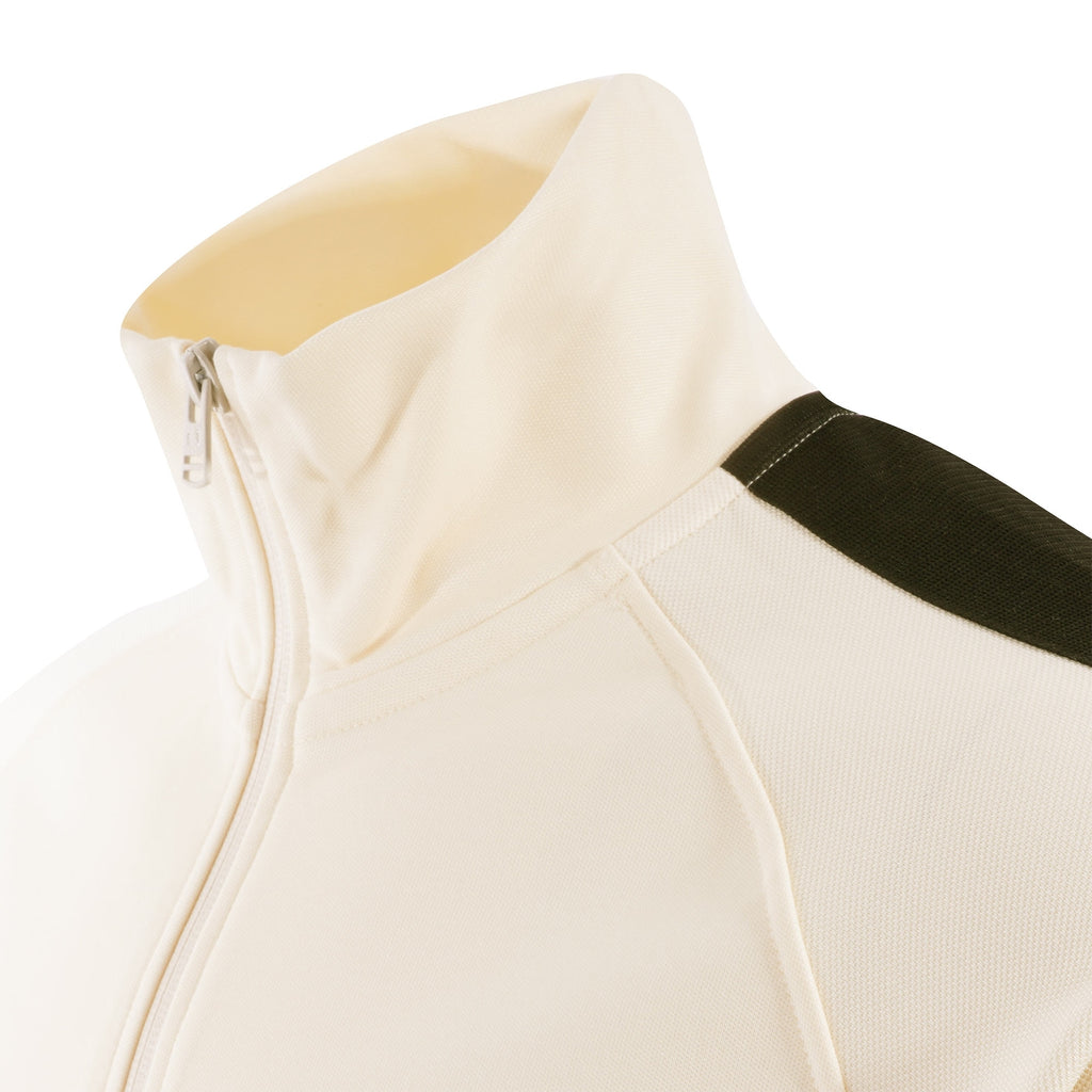 Fred Perry Panelled Track Jacket - Ecru