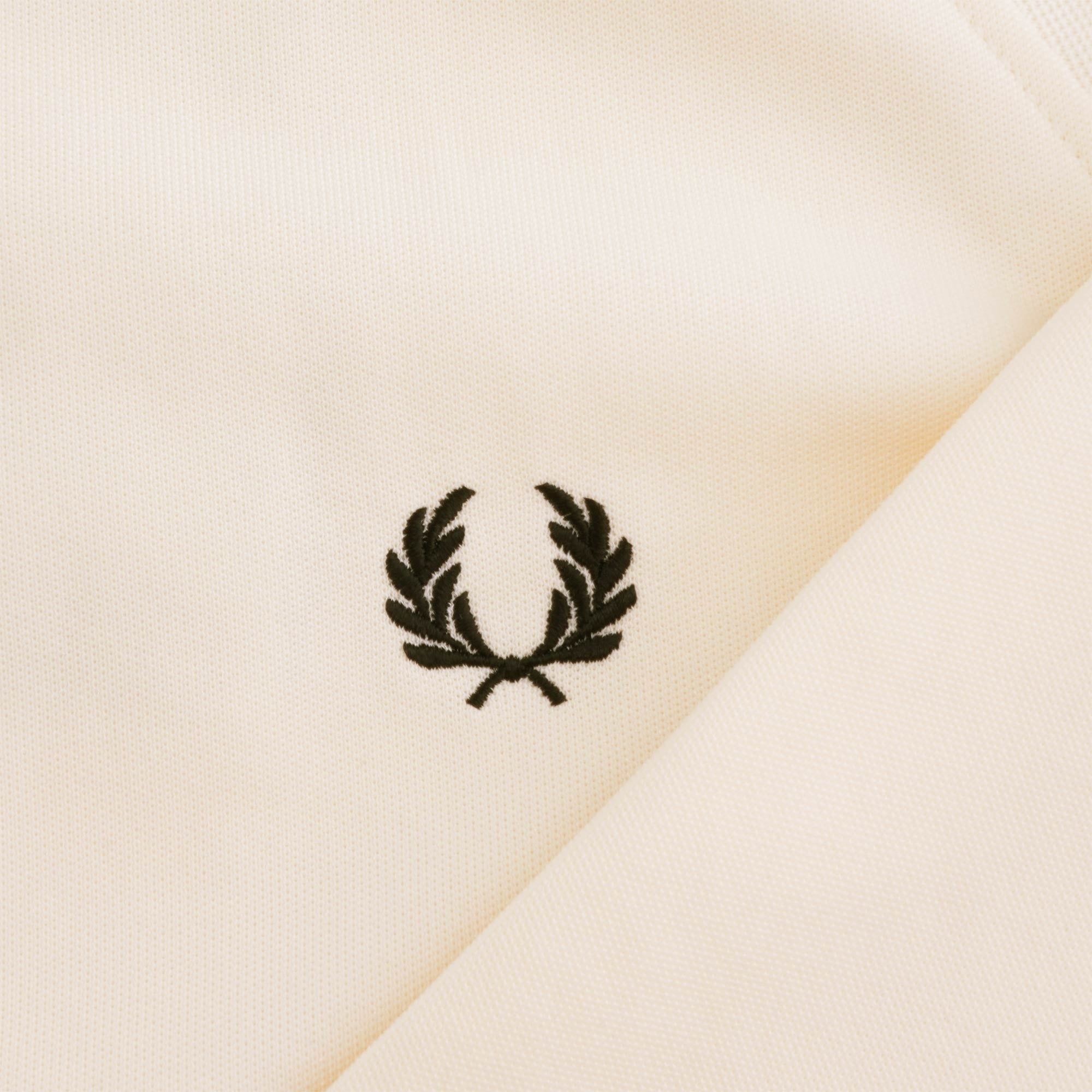 Fred Perry Panelled Track Jacket - Ecru