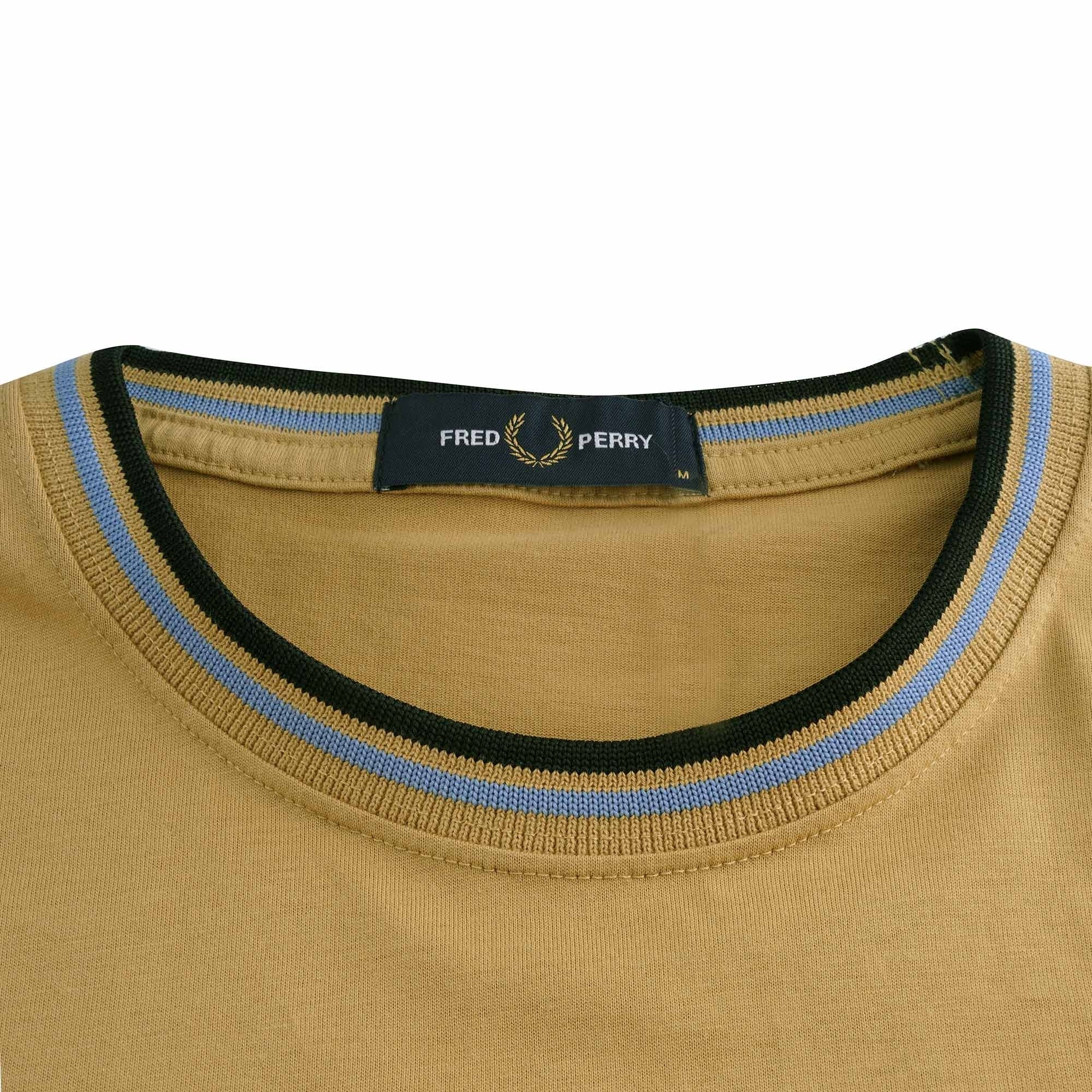 Fred Perry Twin Tipped T-Shirt - Desert