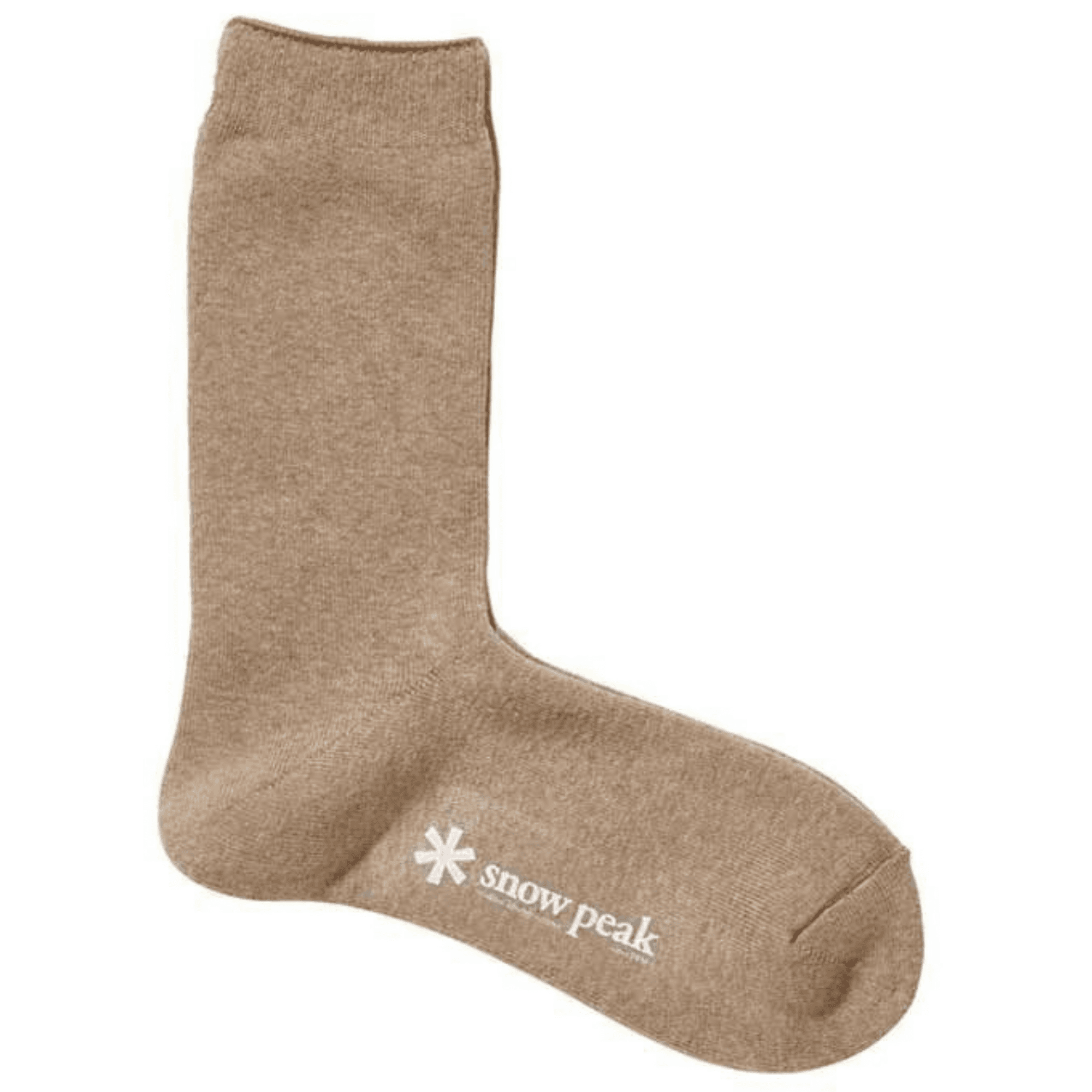 Snow Peak Full Pile Socks Long - Beige
