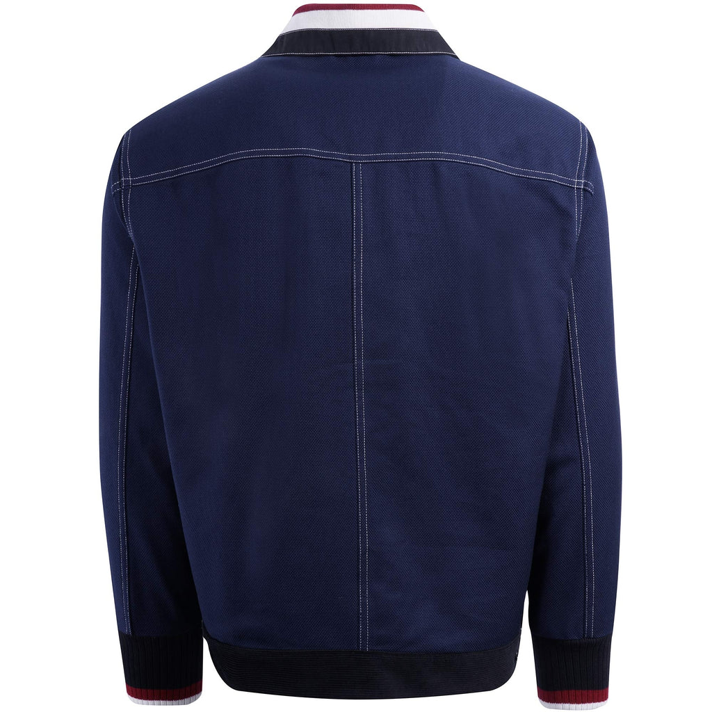 Fred Perry X Nicholas Daley Four Pocket Overshirt - Bright Navy ...