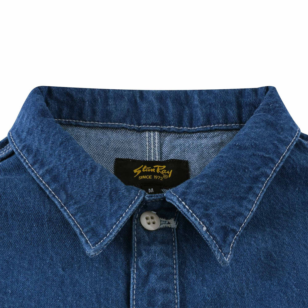 Stan Ray Prison Shirt - Stonewashed Denim