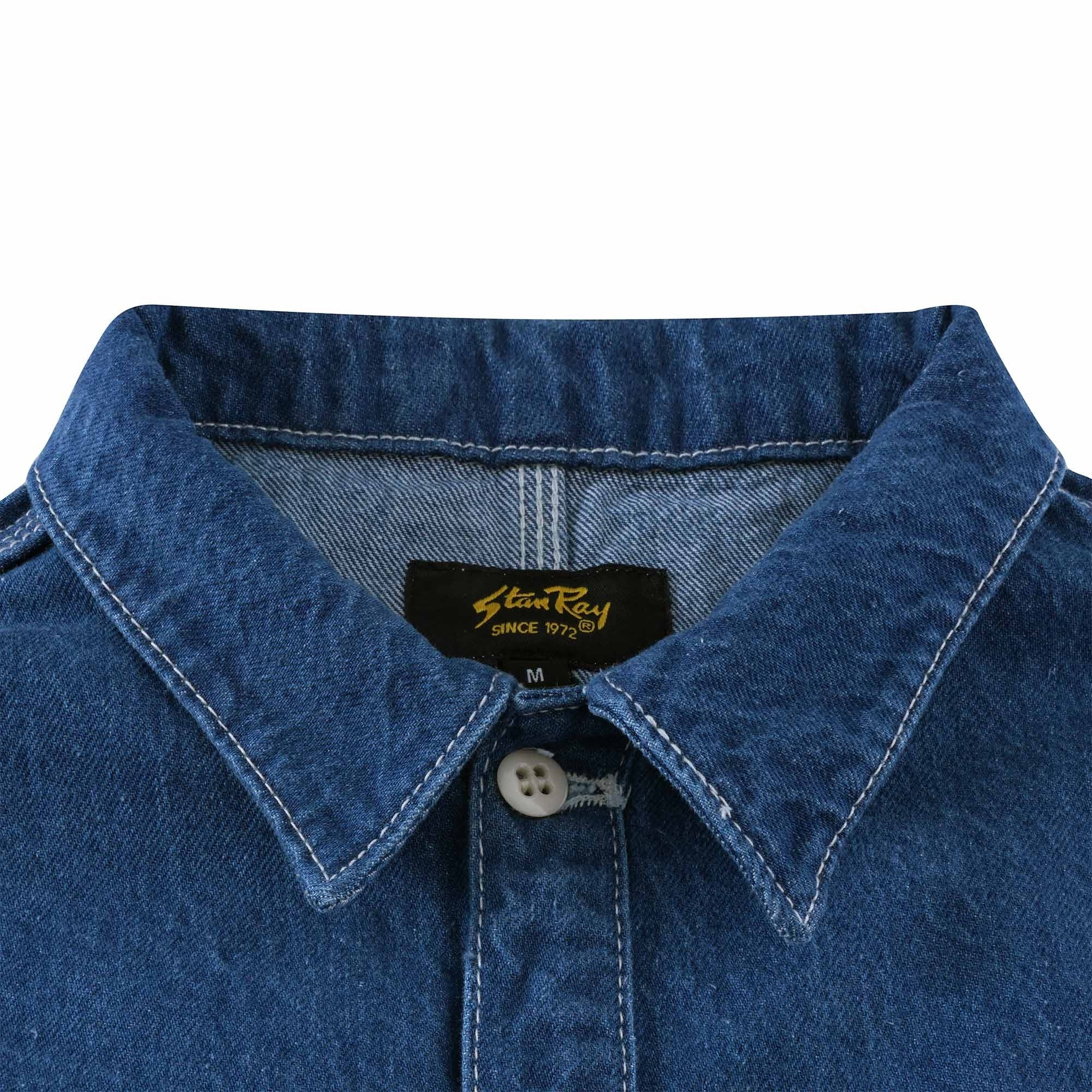Stan Ray Prison Shirt - Stonewashed Denim