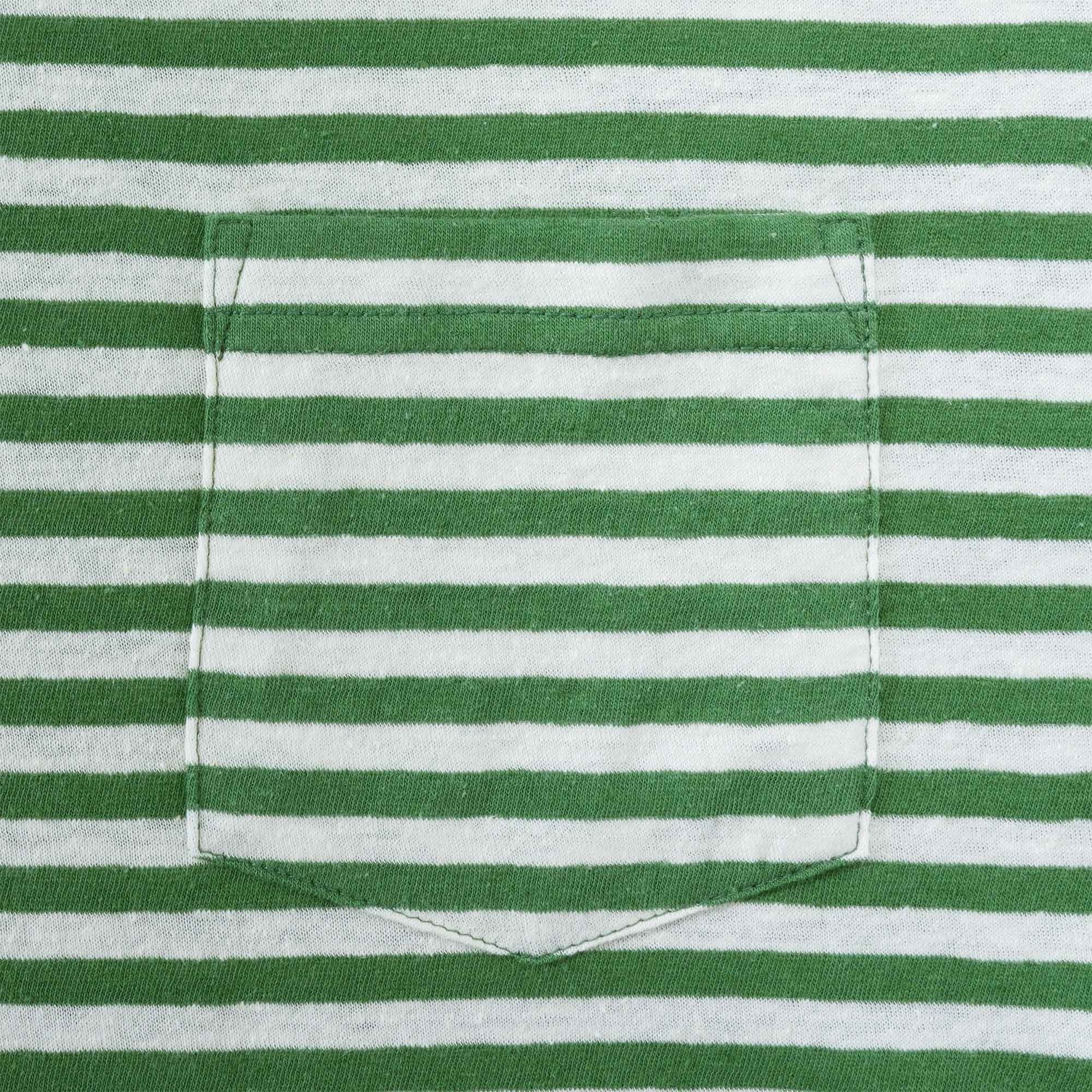 Armor Lux Heritage Stripe T-Shirt - Ficus/Natural