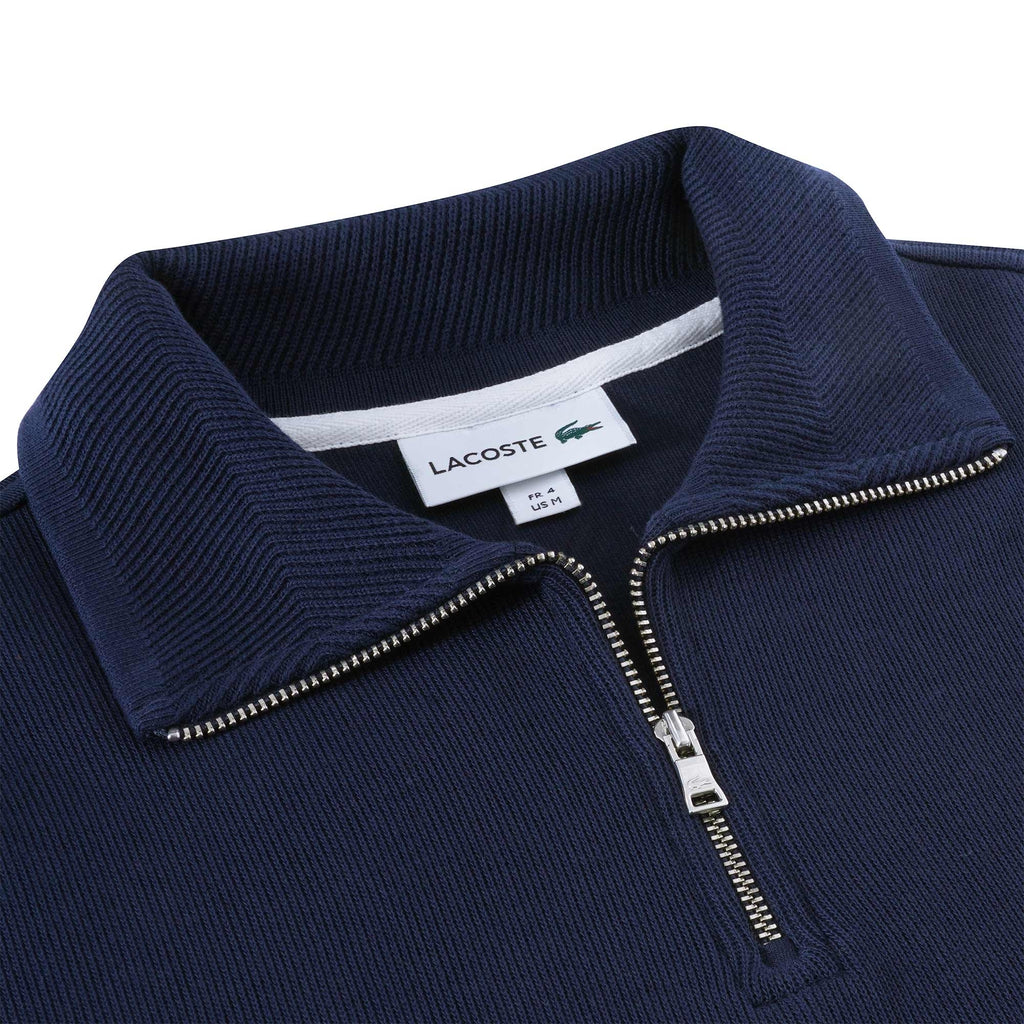 1/4 Zip Sweatshirt - Blue Marine