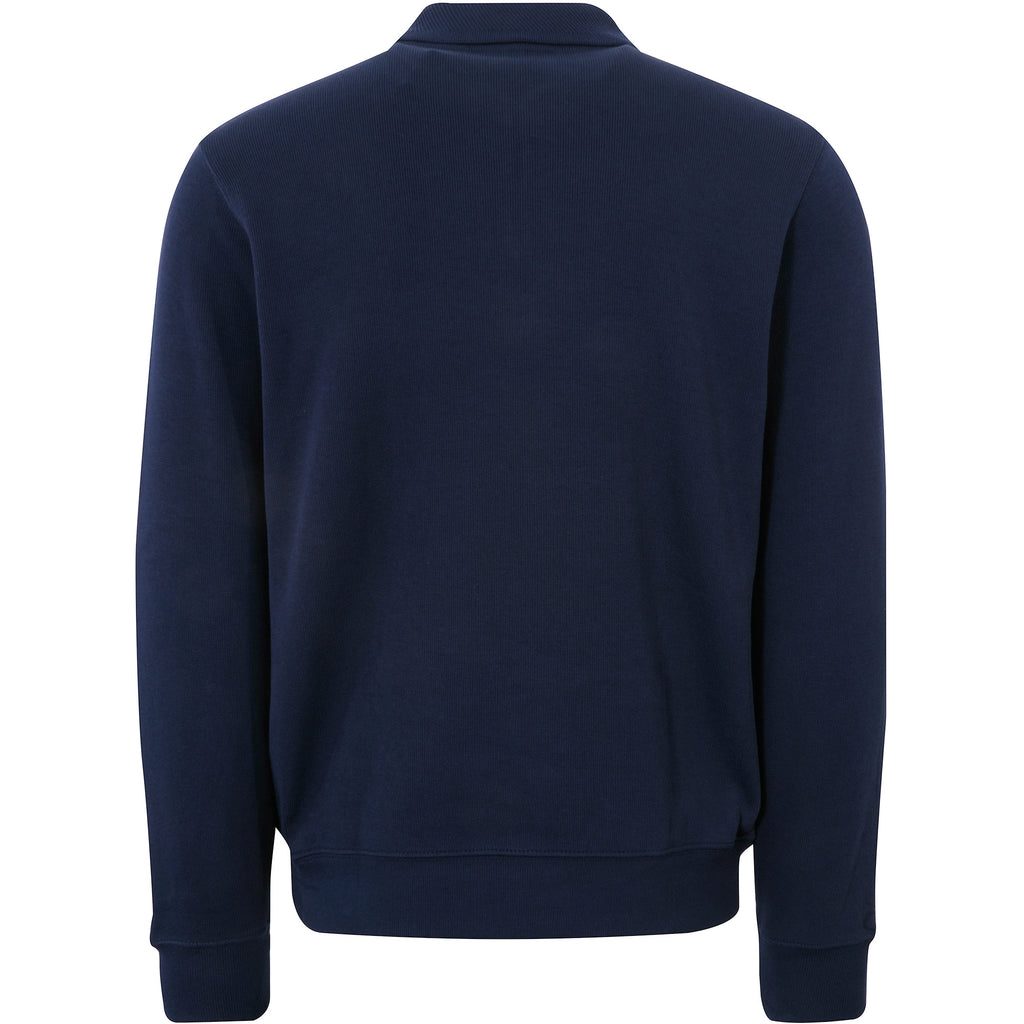 1/4 Zip Sweatshirt - Blue Marine