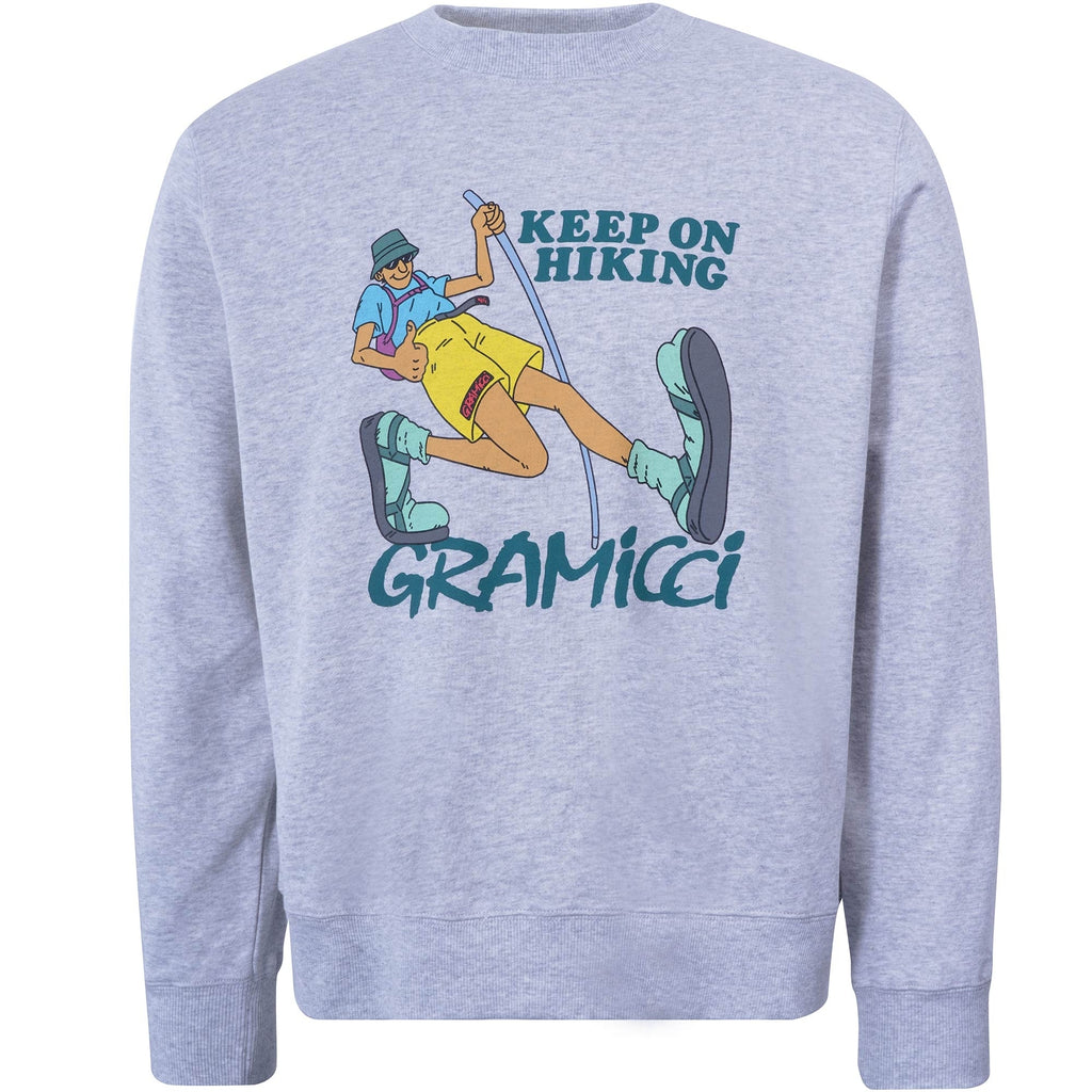 Gramicci Keep On Hiking Sweatshirt - Ash Heather