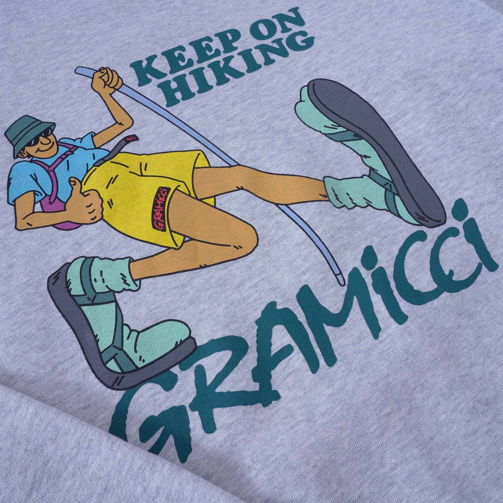 Gramicci Keep On Hiking Sweatshirt - Ash Heather