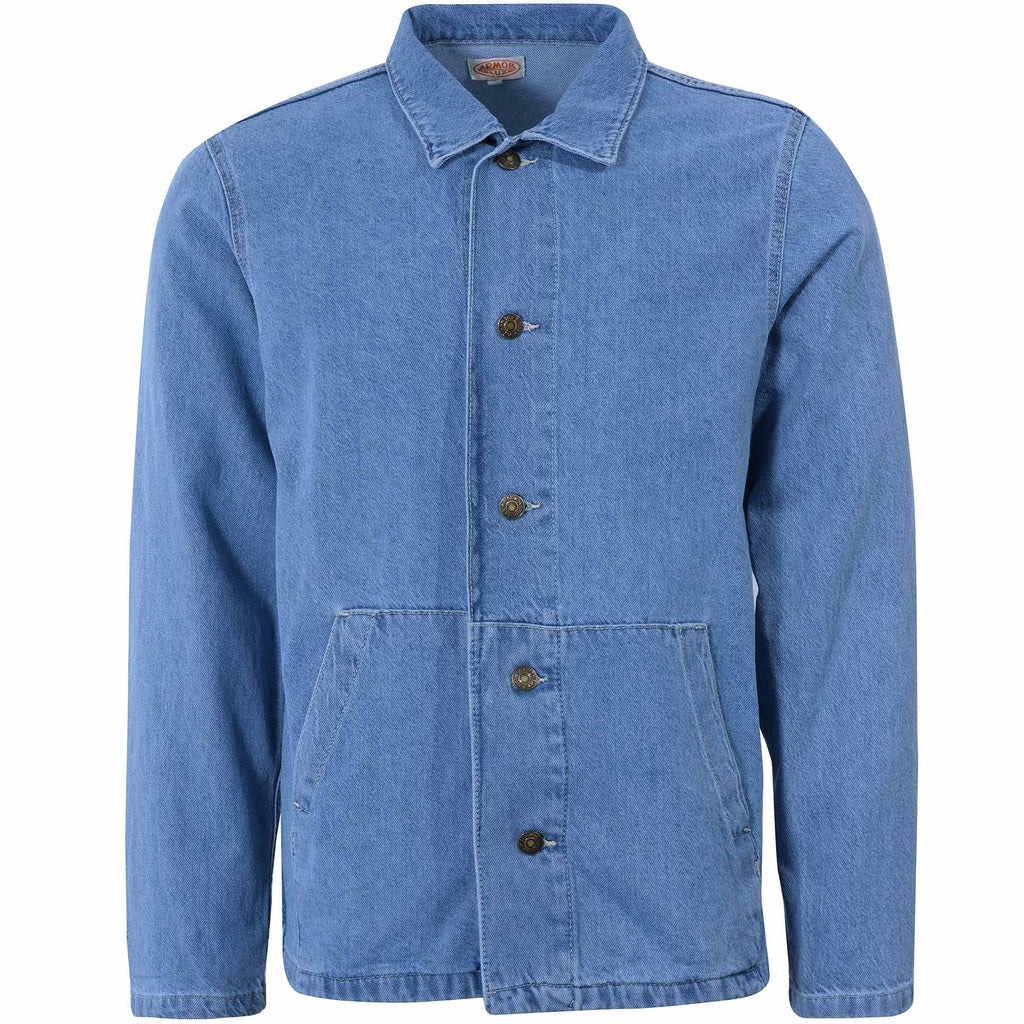 Armor Lux Fisherman Jacket - Light Denim