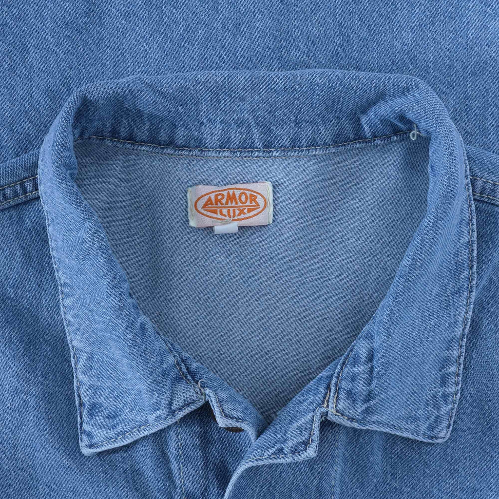 Armor Lux Fisherman Jacket - Light Denim