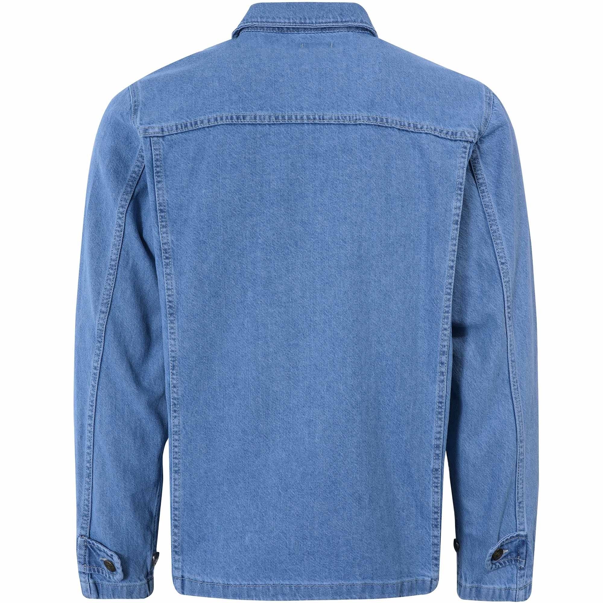 Armor Lux Fisherman Jacket - Light Denim