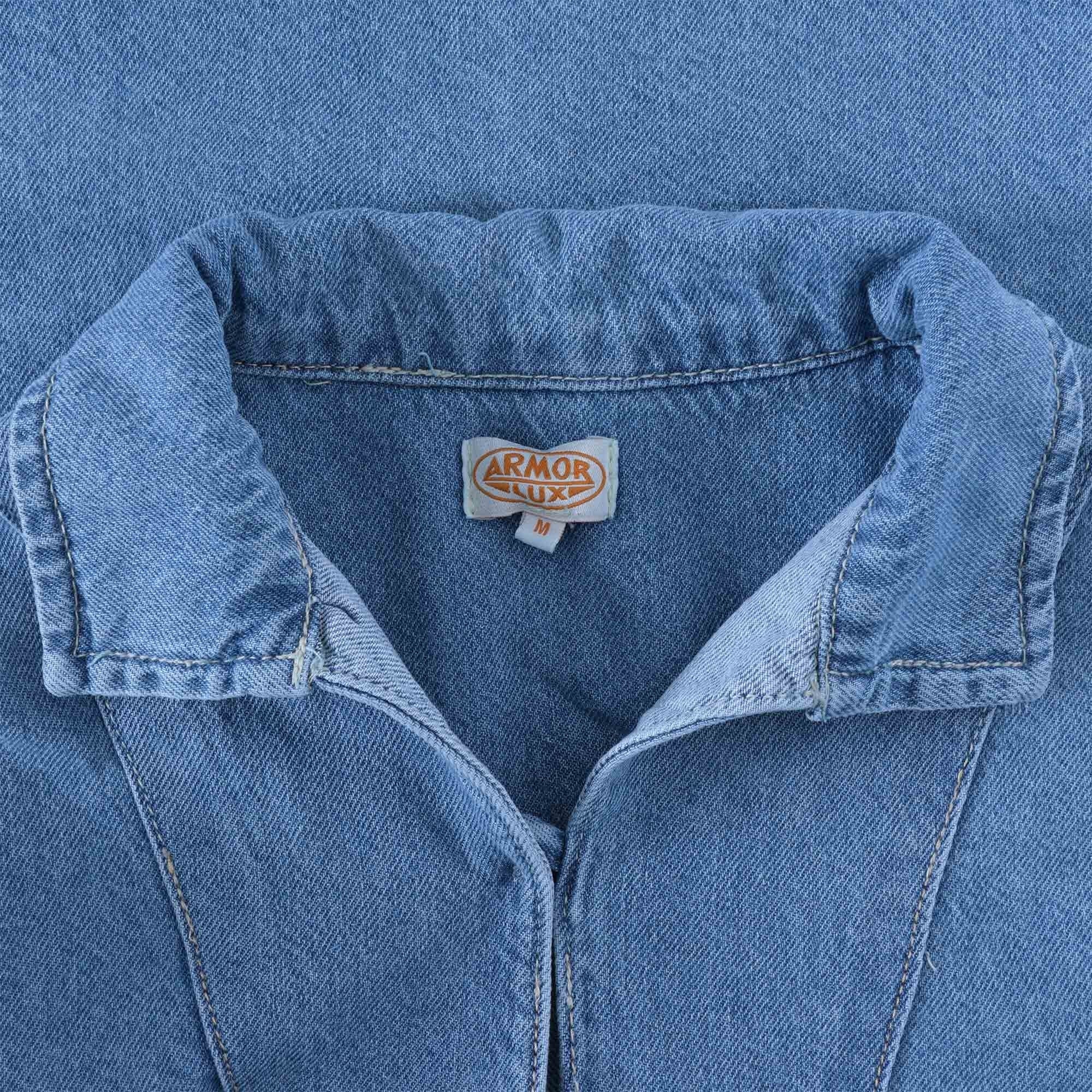 Armor Lux Heritage Smock - Light Denim