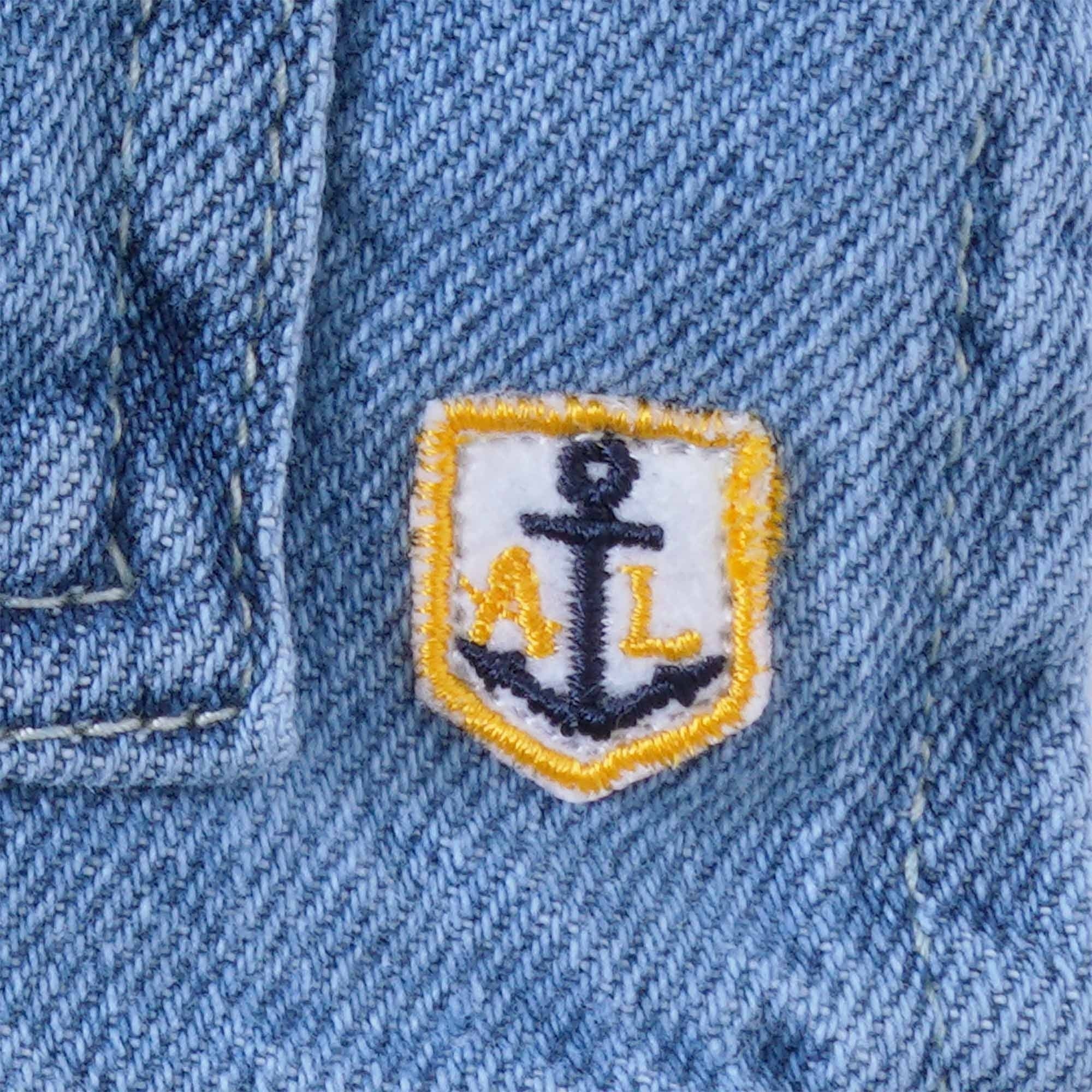 Armor Lux Heritage Smock - Light Denim