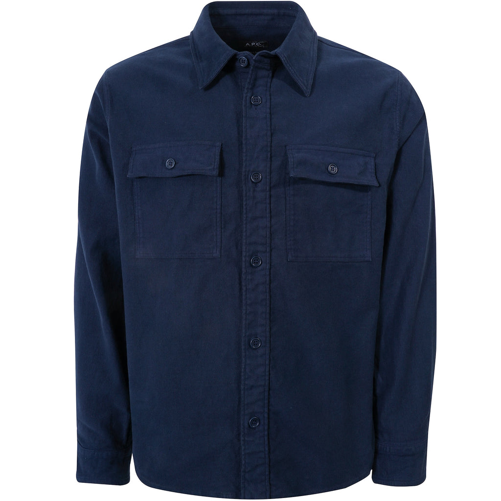 A.P.C. Bastian Overshirt - Dark Navy