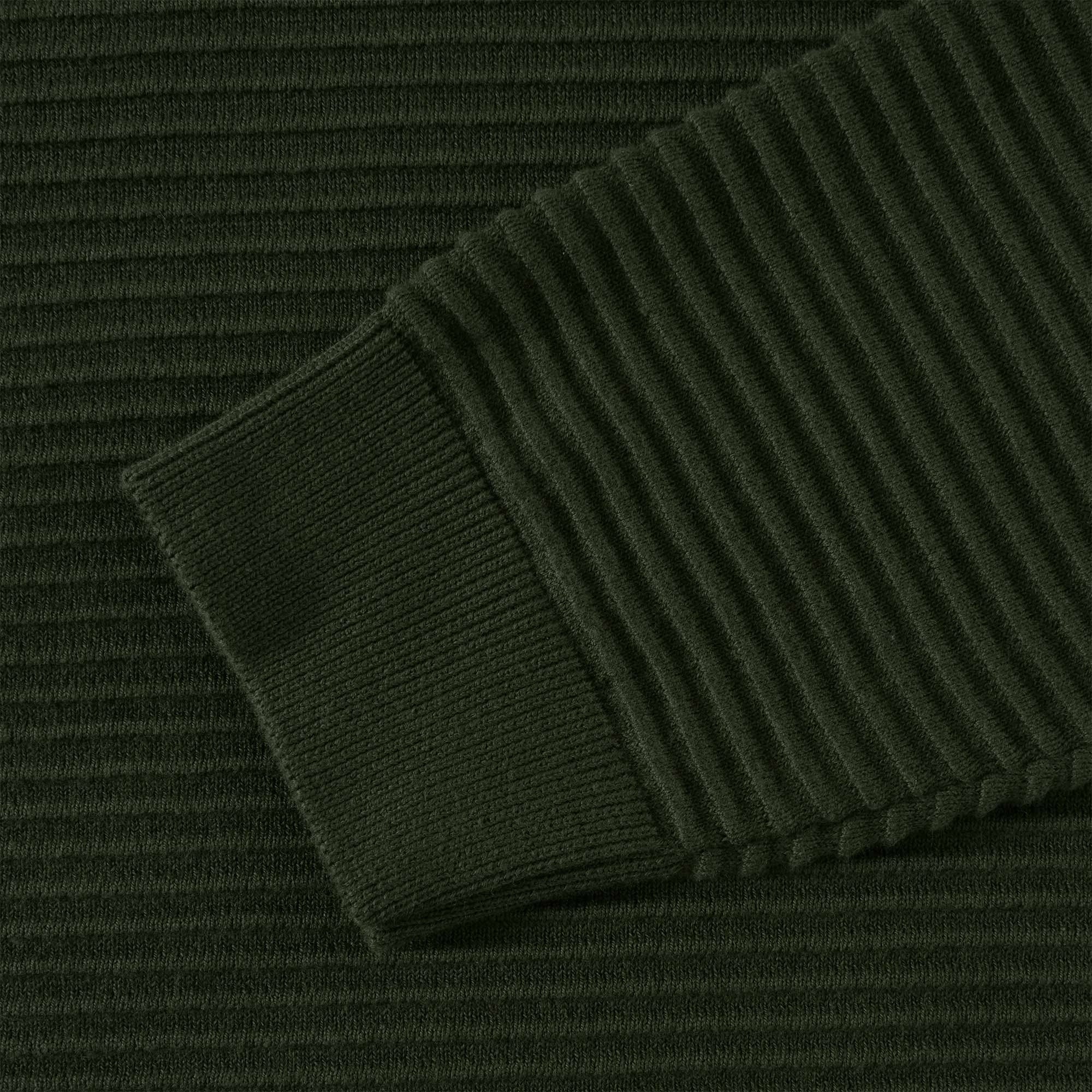 Emporio Armani Knitted Polo Shirt - Verde