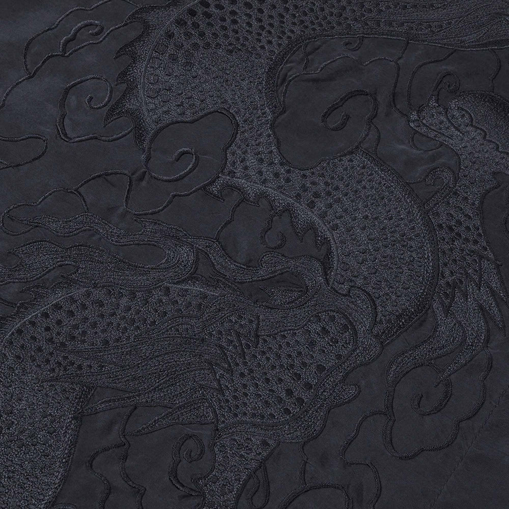 Maharishi Tibetan Dragon Camp Shirt - Black