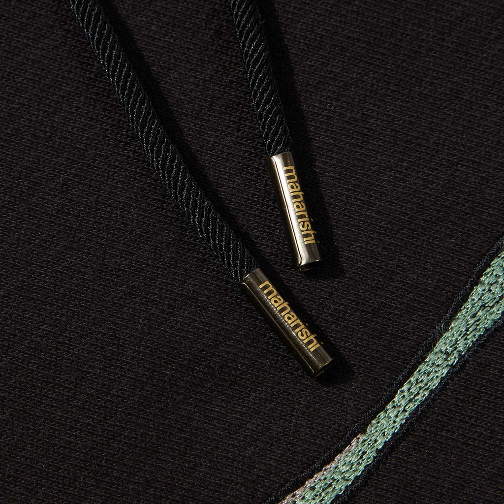 Maharishi Dragon & Tigers Hooded Sweat - Black