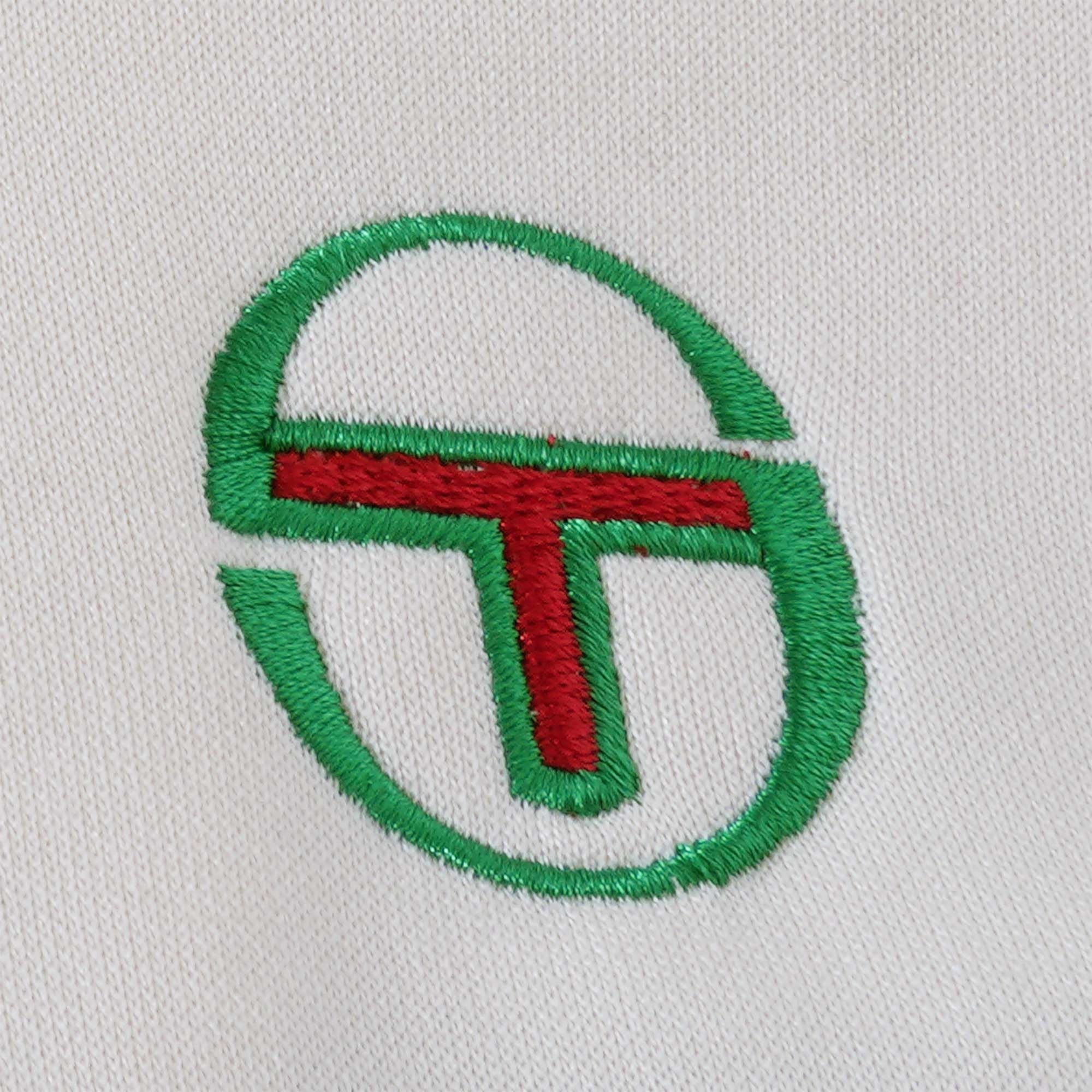 Sergio Tacchini Tomme Track Top - Black/Gardenia