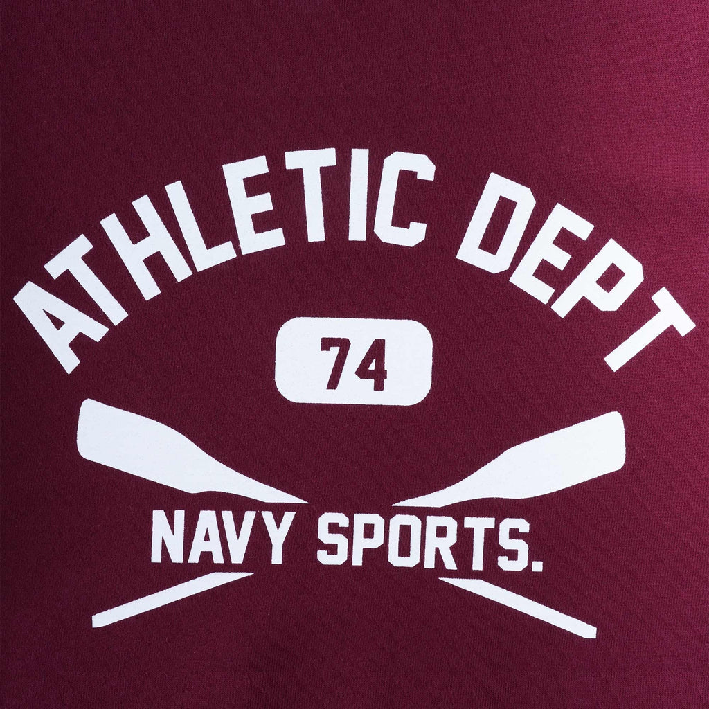 Uniform Bridge Athletic Dept Sweatshirt - Burgundy