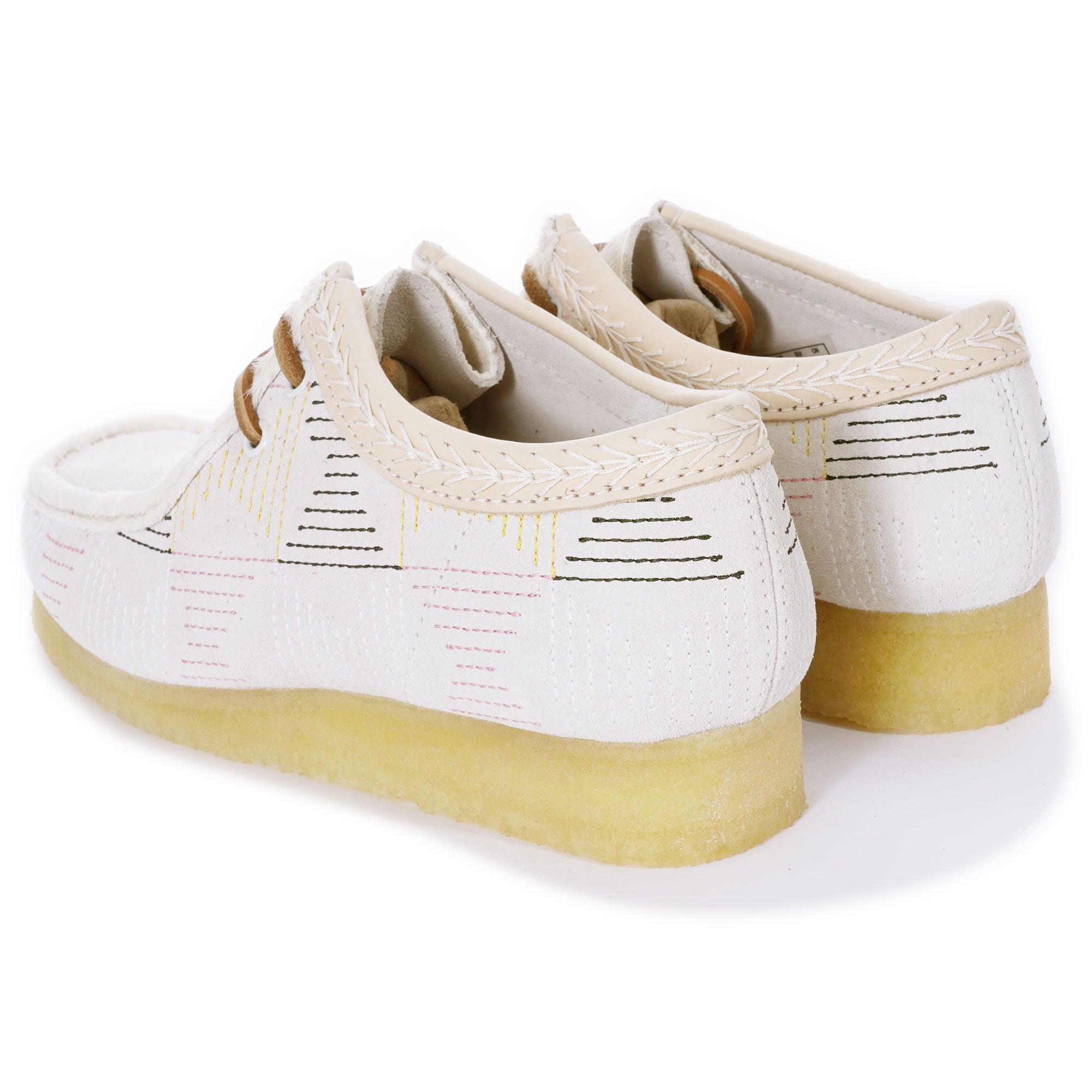 Clarks Originals Wallabee - Off White Hairy – Stuarts London
