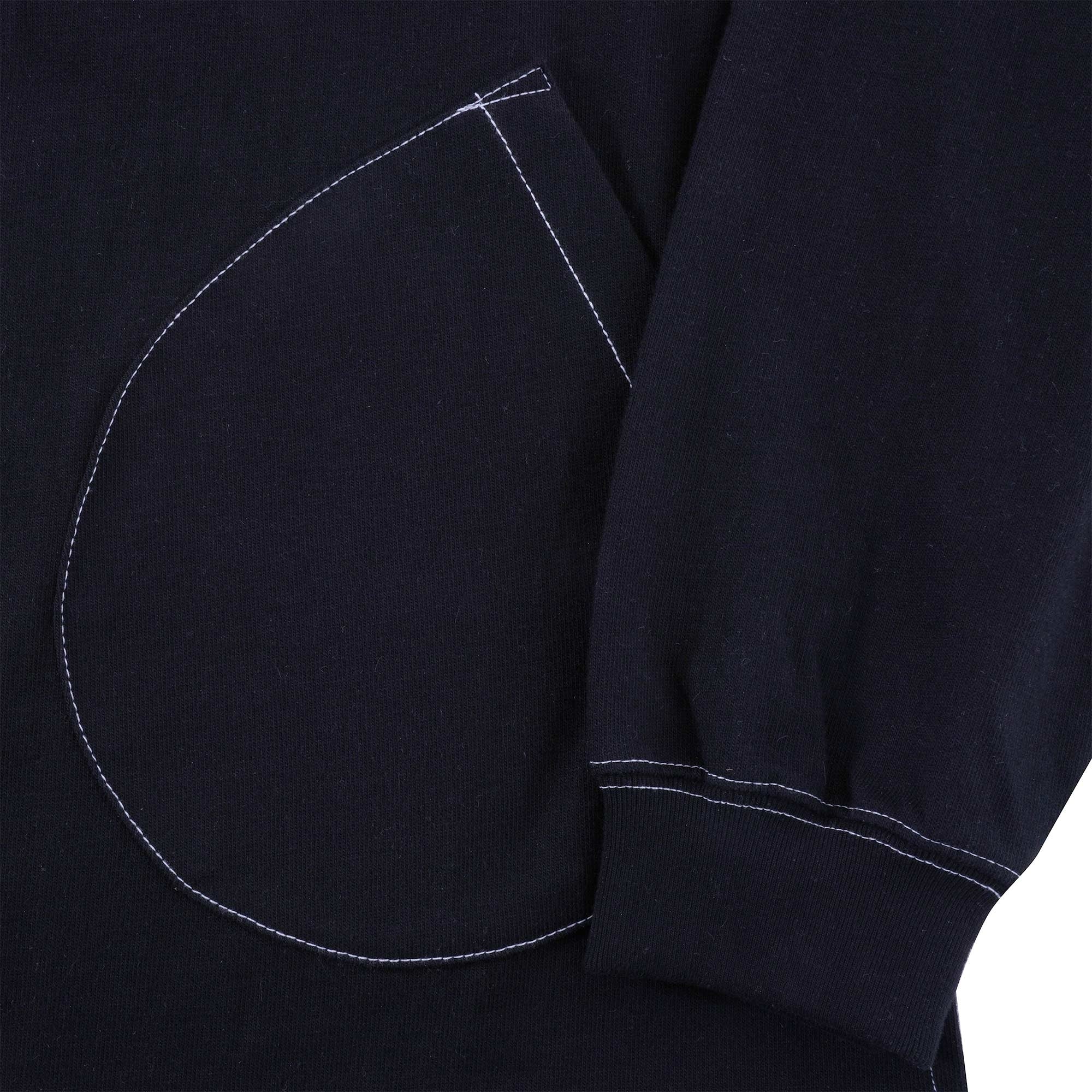 Uniform Bridge Pocket Stitch Polo Shirt - Black