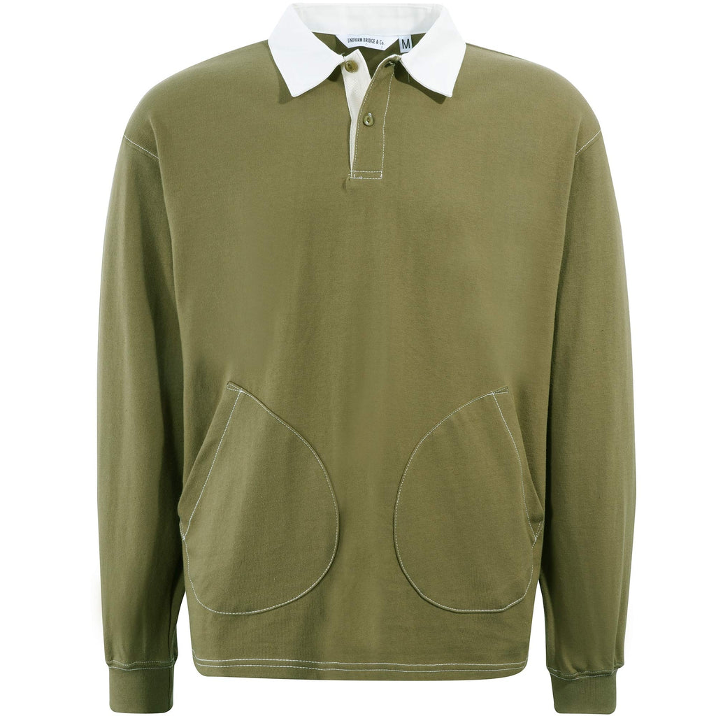 Uniform Bridge Pocket Stitch Polo Shirt - Tan